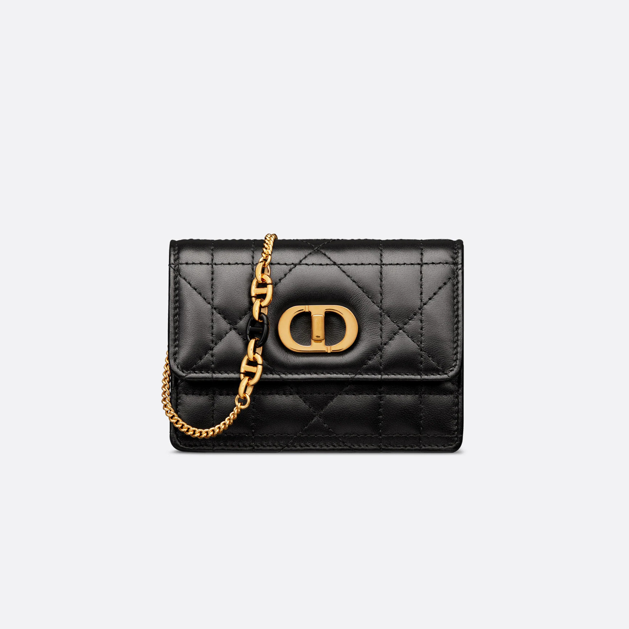 DIOR NIGO Leather Chain Single Shoulder Crossbody Bag #nigo21112