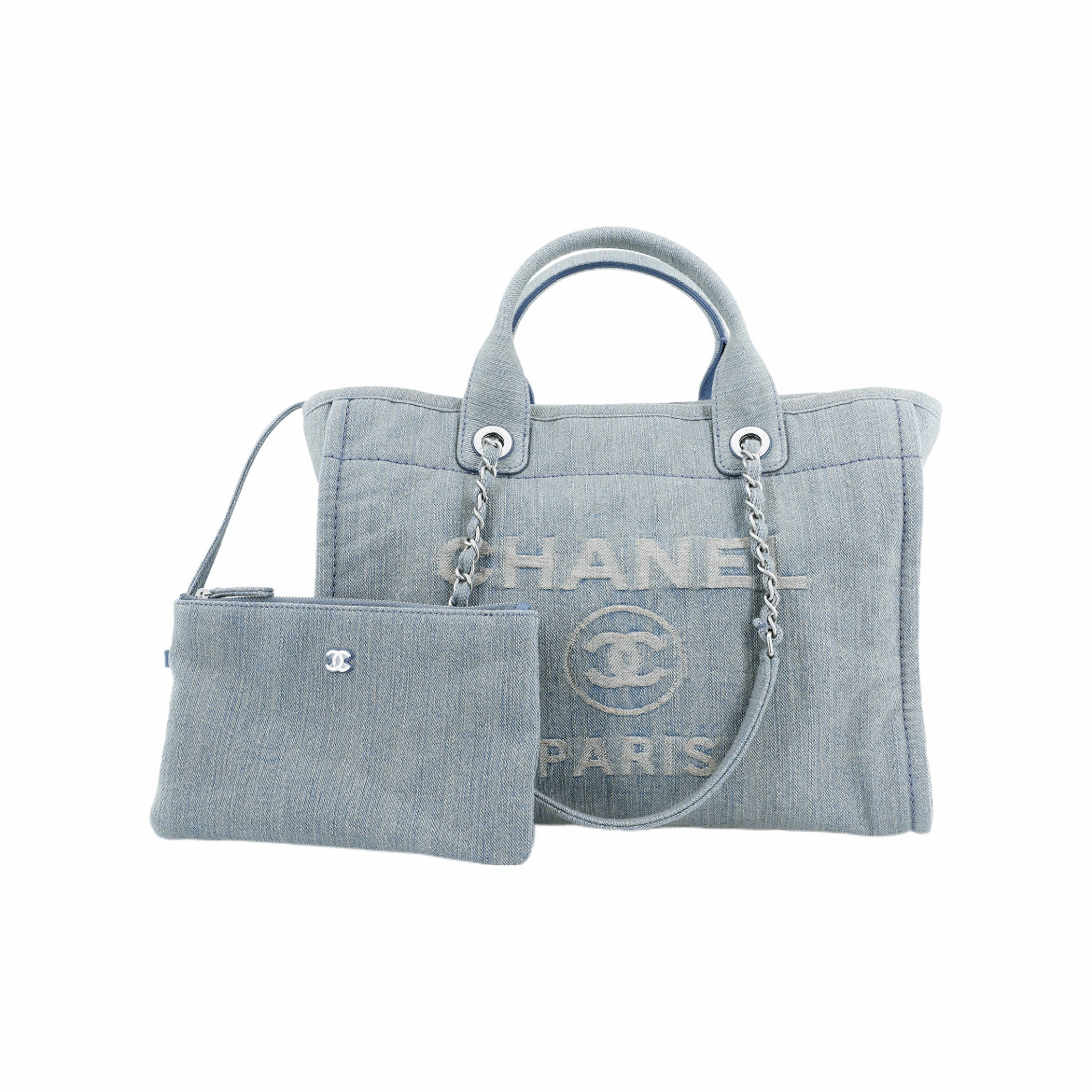 Chanel NIGO Denim Large Capacity Carrying Crossbody Bag #nigo58111