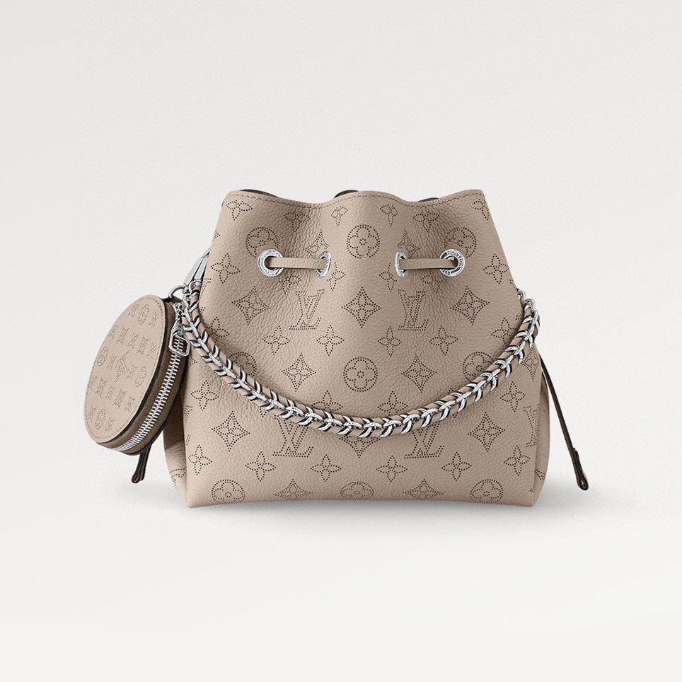 Louis Vuitton NIGO Leather Printed Chain Bucket Bag #nigo58116