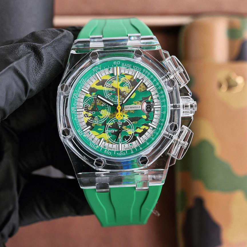 Aet Remould NIGO Transparent Case Mechanical Watch Accessories #nigo94819