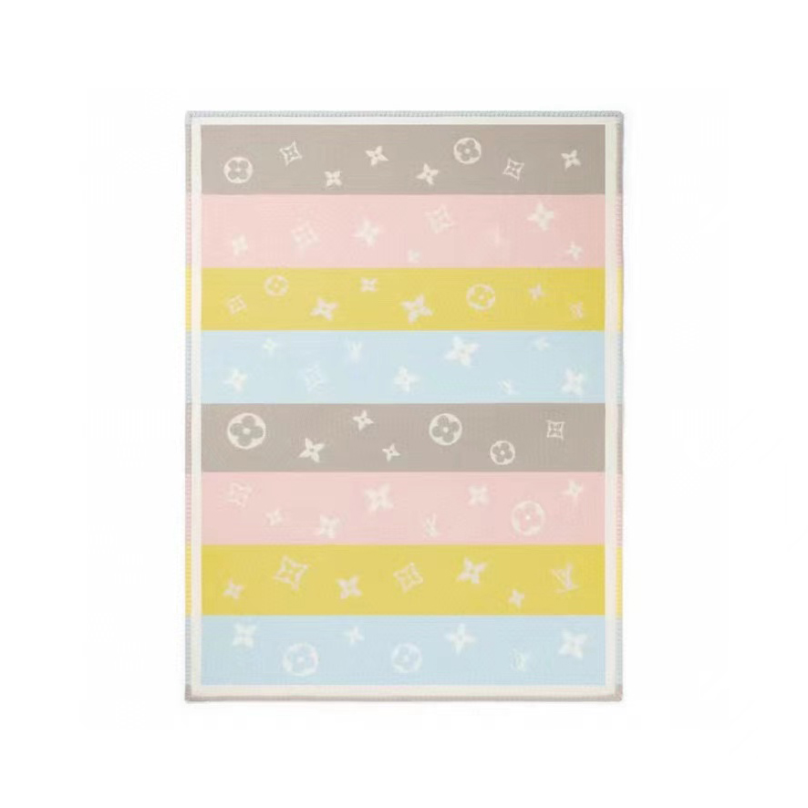 Louis Vuitton NIGO Colorful Long Blanket Accessories #nigo21139