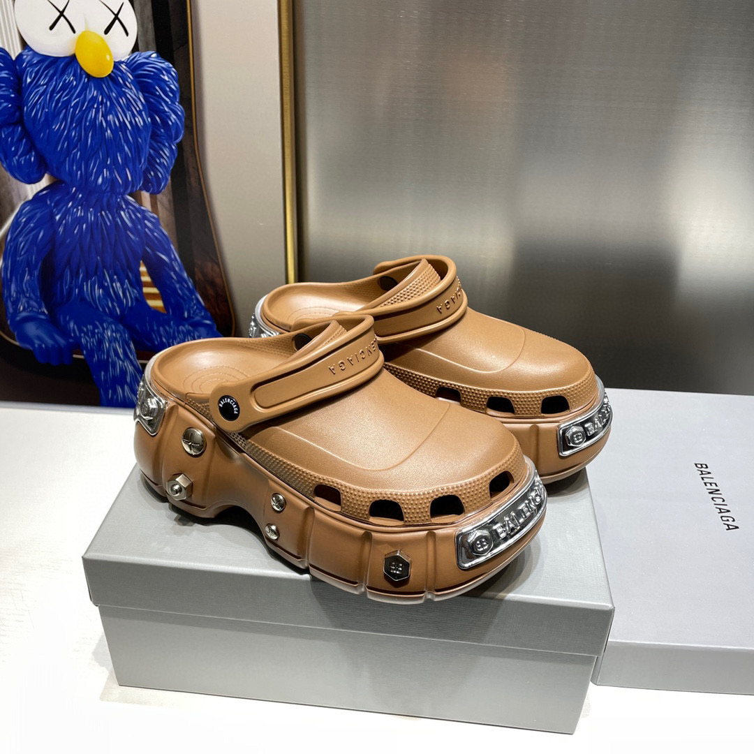 Balenciaga NIGO Summer Thick Soled Decorative Sandals shoes #nigo21133