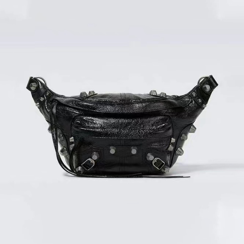 Balenciaga NIGO Leather Waist Pack Bag Ngvp #nigo6144