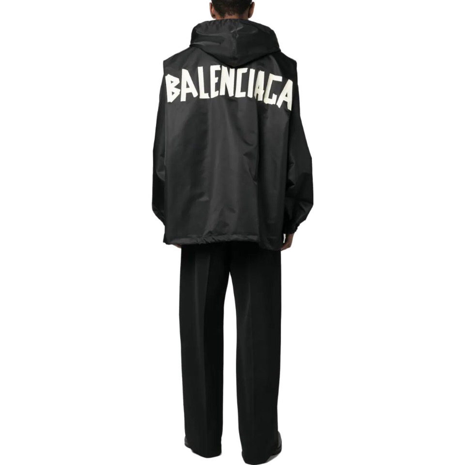 Balenciaga NIGO Woman Nylon Waterproof Hooded Jacket #nigo57176