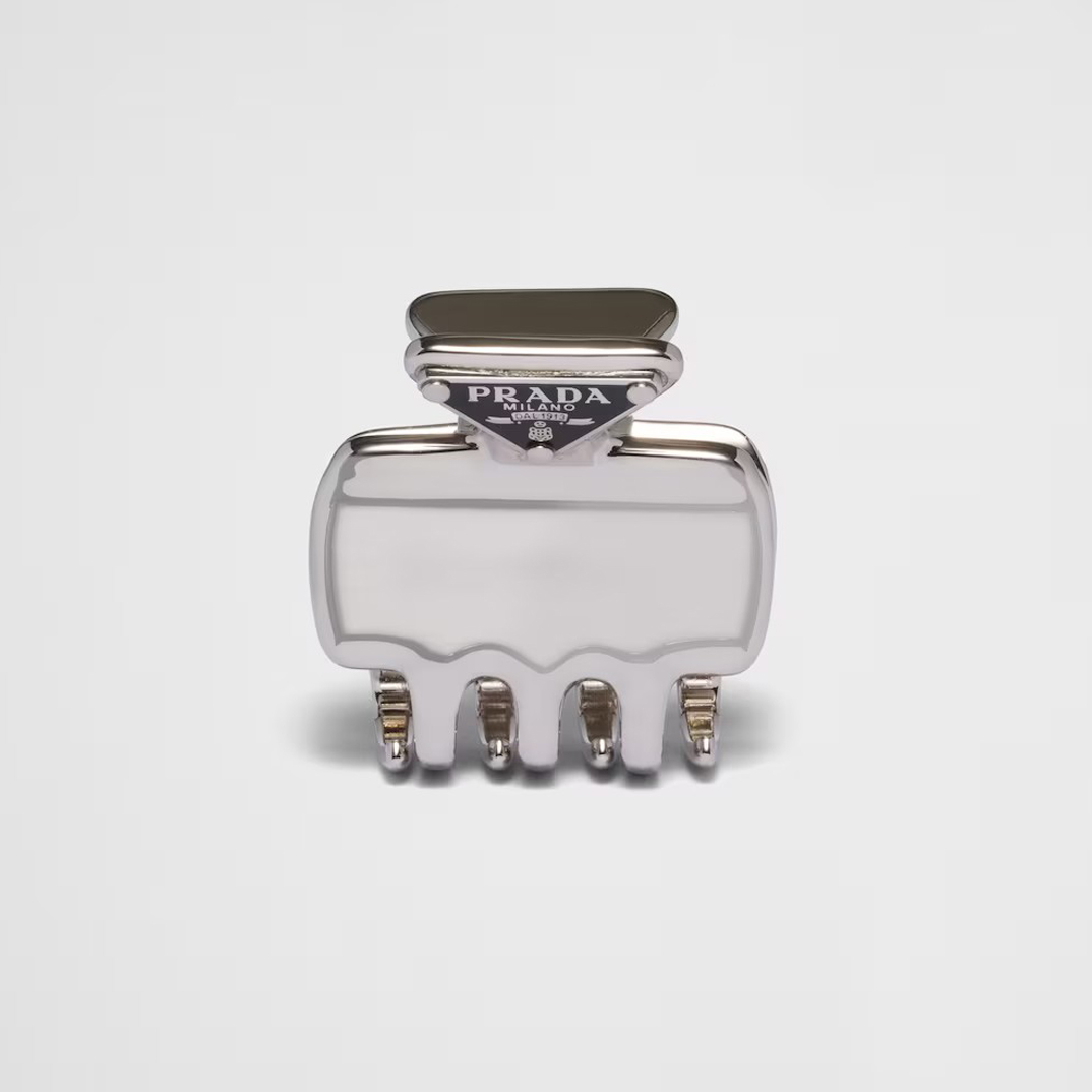 Prada NIGO Silver Hair Clip Hair Accessories #nigo21178