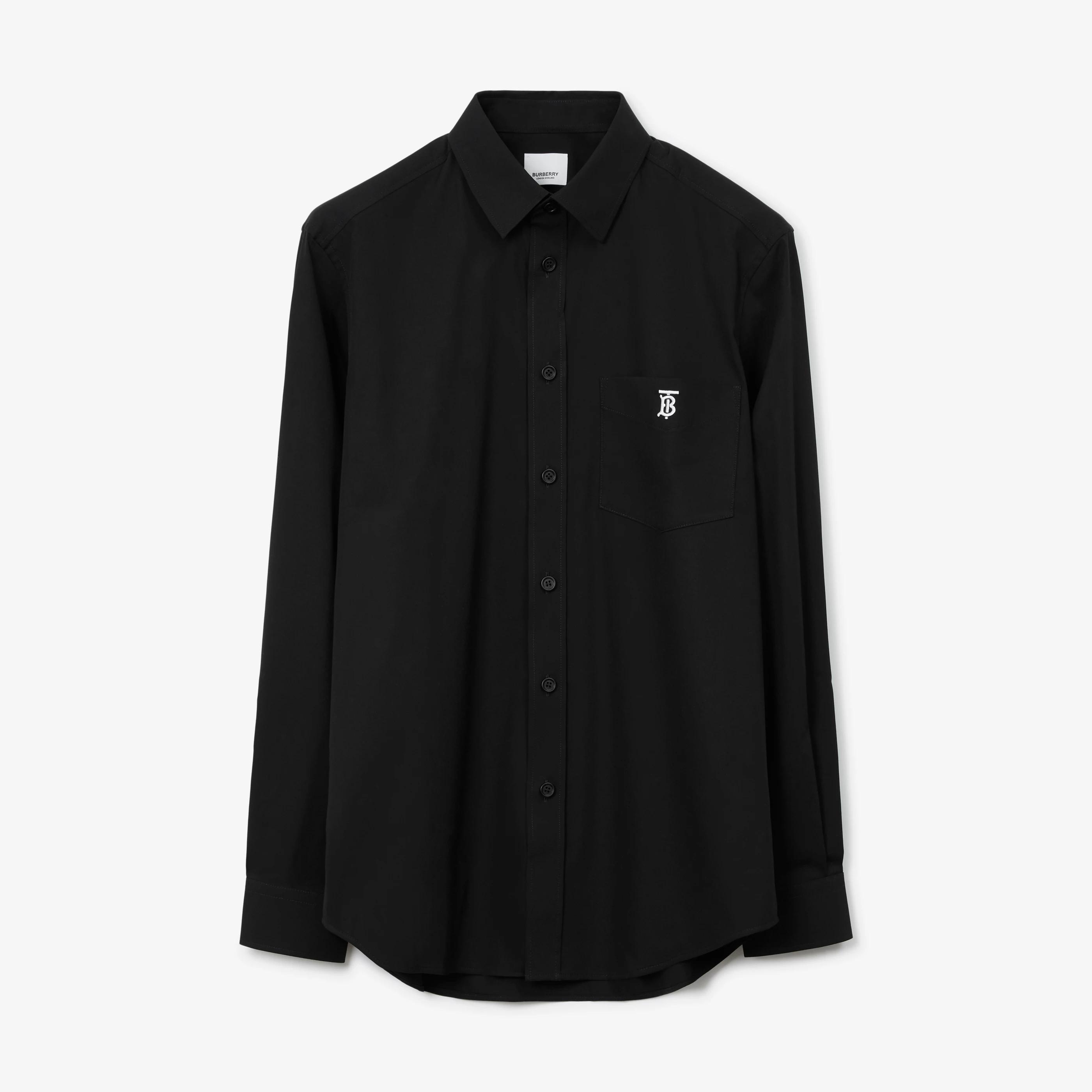 Burberry NIGO Man Long Sleeved Embroidered Button Up Shirt #nigo29123