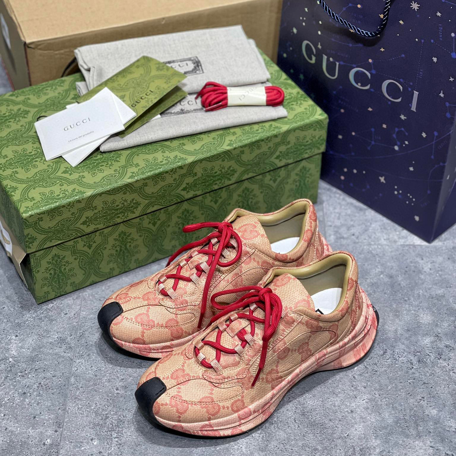 Gucci NIGO Thick Sole Sneakers shoes #nigo21152