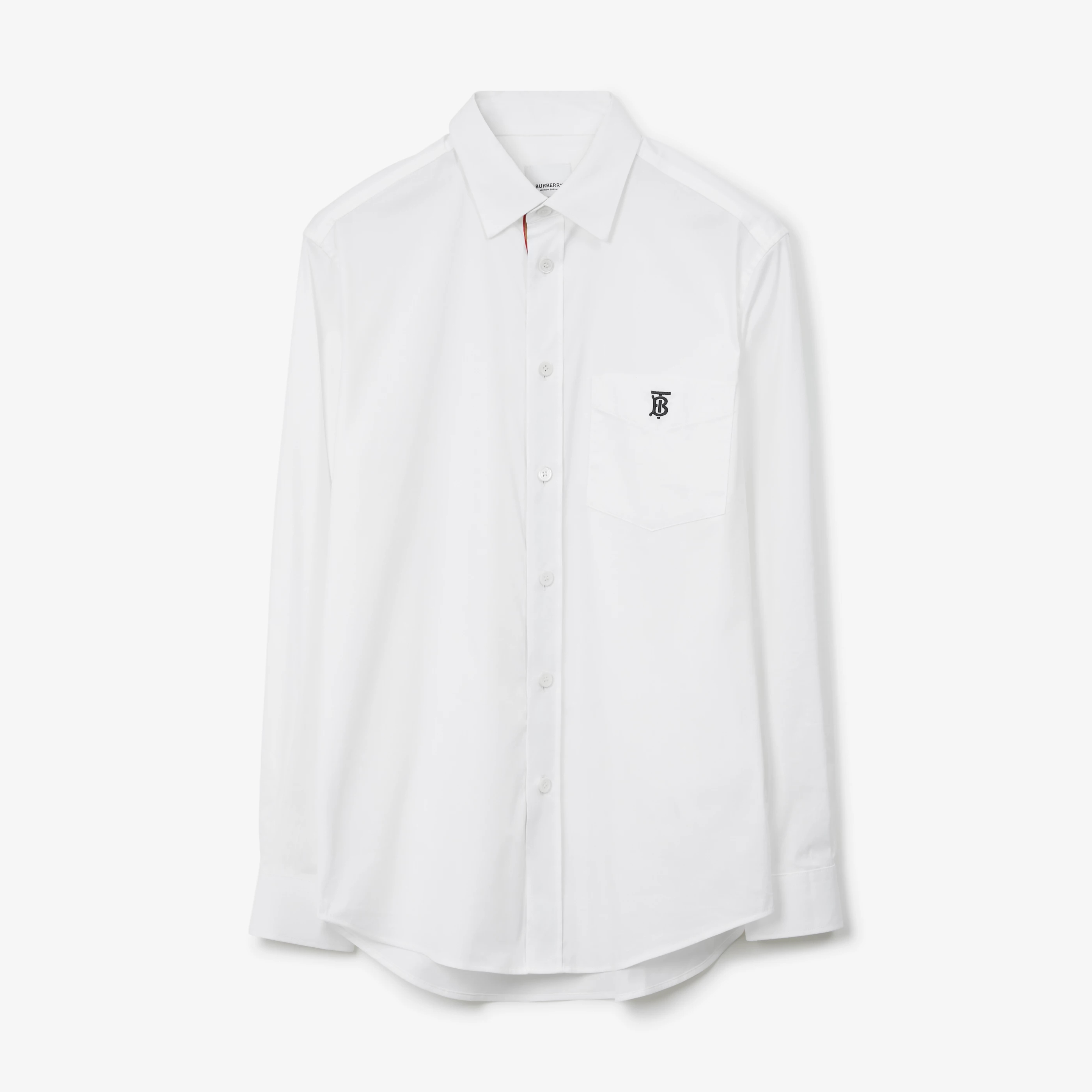 Burberry NIGO Man Long Sleeved Embroidered Button Up Shirt #nigo29123