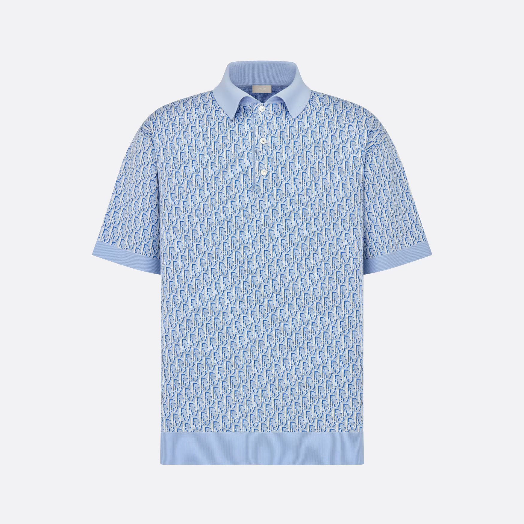 Dior NIGO Man Cotton Short Sleeved Polo Shirt #nigo84874