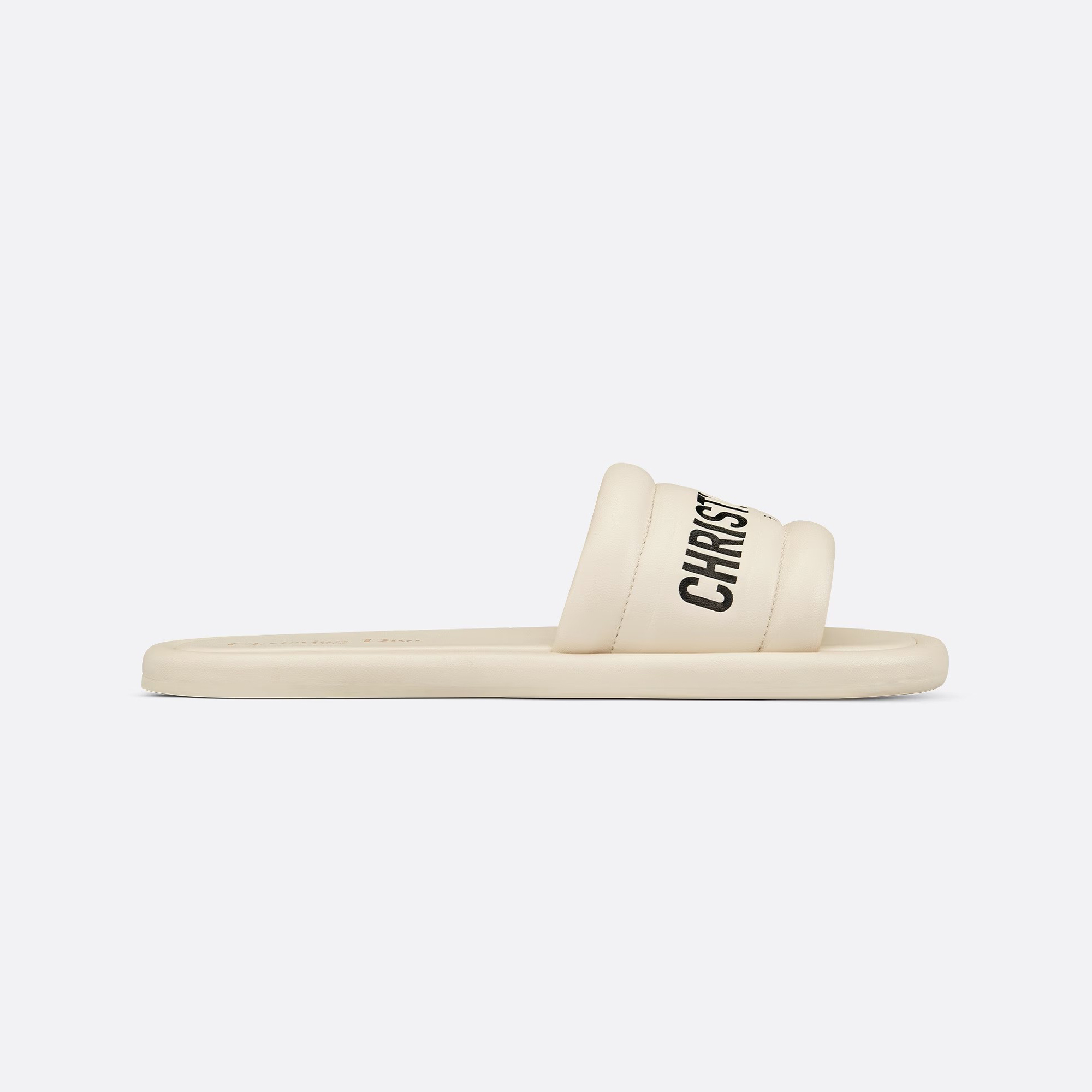 Dior NIGO Leather Flat Bottomed Letter Slippers shoes #nigo29132
