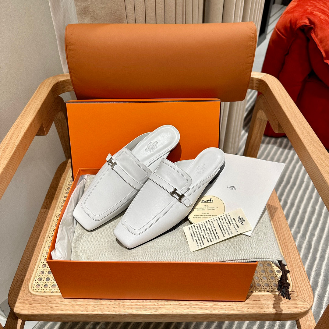 Hermès NIGO Mules Baotou Slippers Shoes #nigo57385