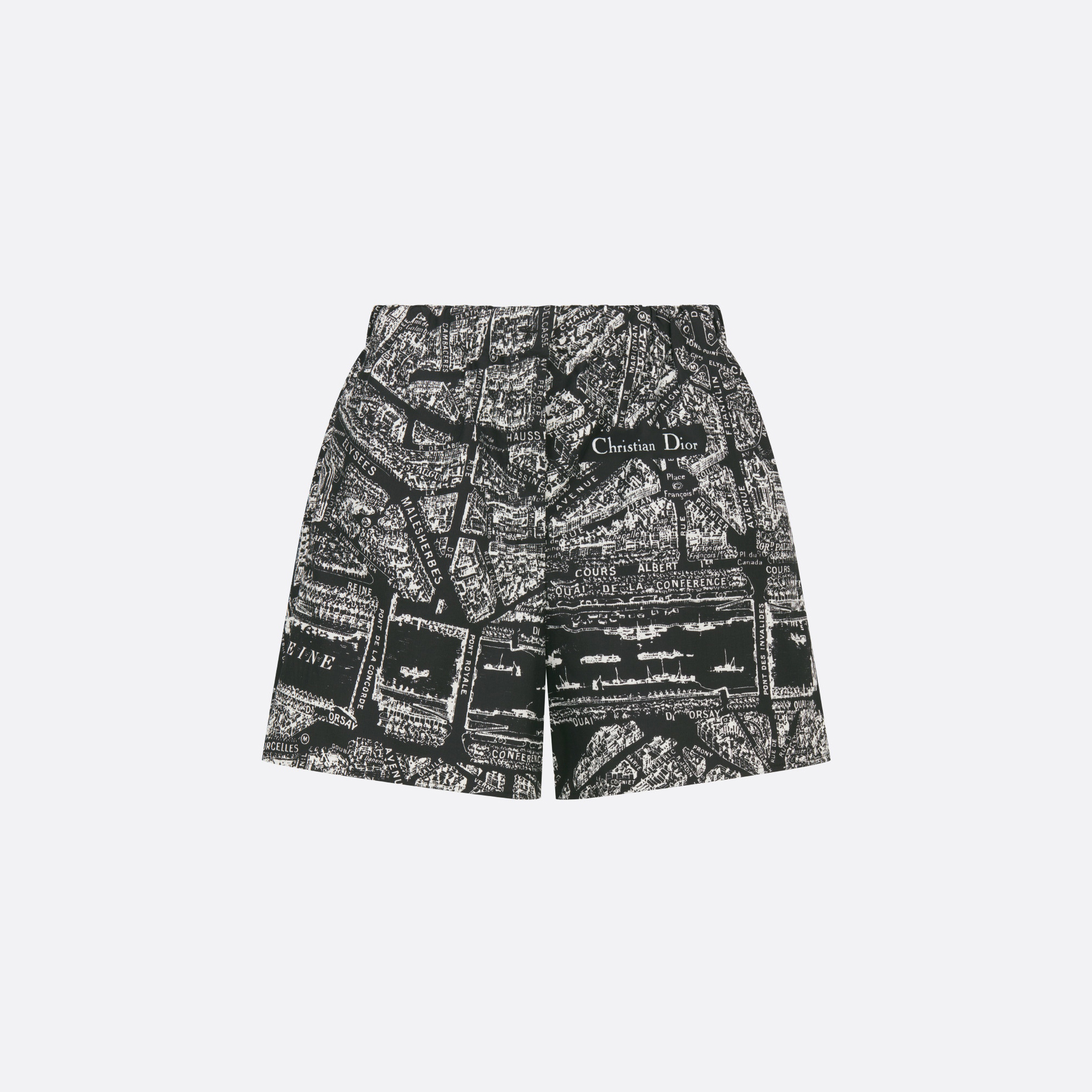 Dior NIGO Woman Black Printed Casual Shorts #nigo57314