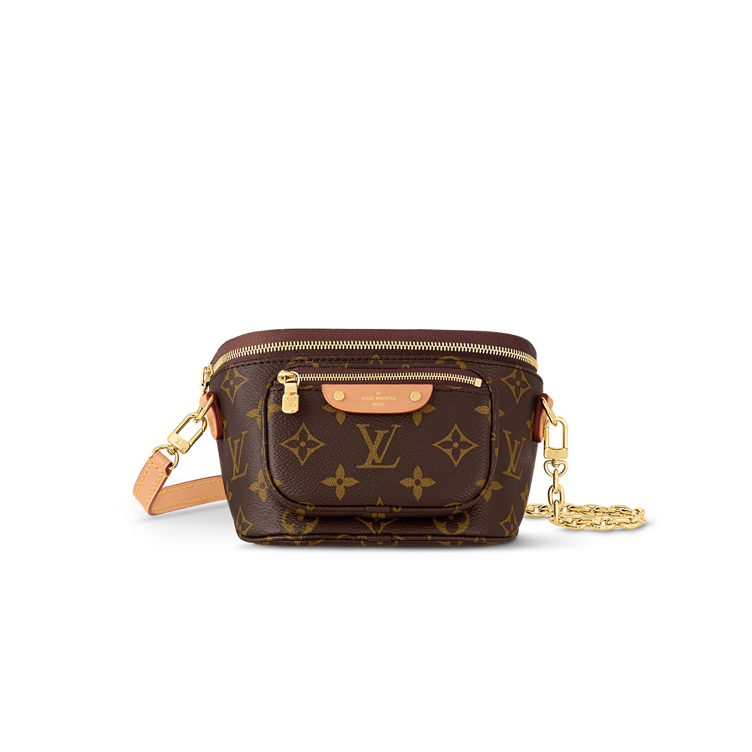 Louis Vuitton NIGO Leather Printed Waist Bag #nigo21259