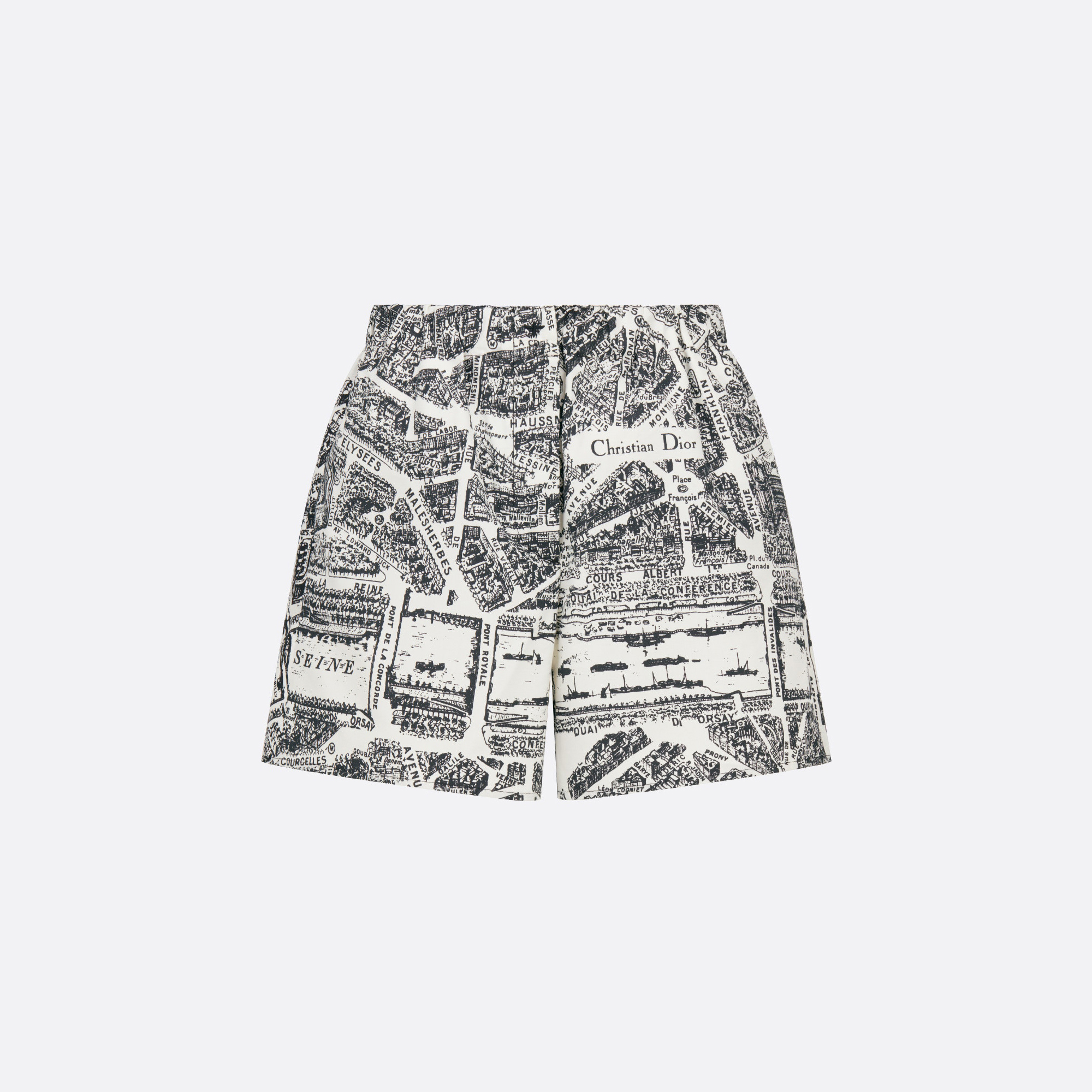 Dior NIGO Woman Black Printed Casual Shorts #nigo57314