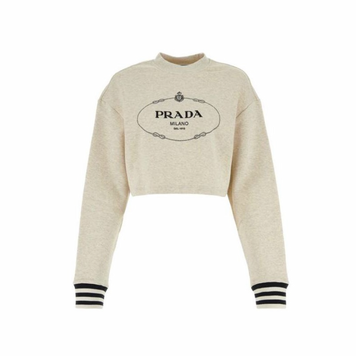 Prada NIGO Woman Long Sleeved Short Print Top #nigo21321