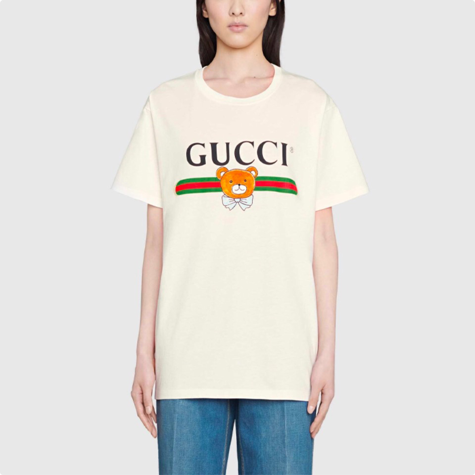 Gucci NIGO Man Bear Short Sleeve T-Shirt #nigo94913