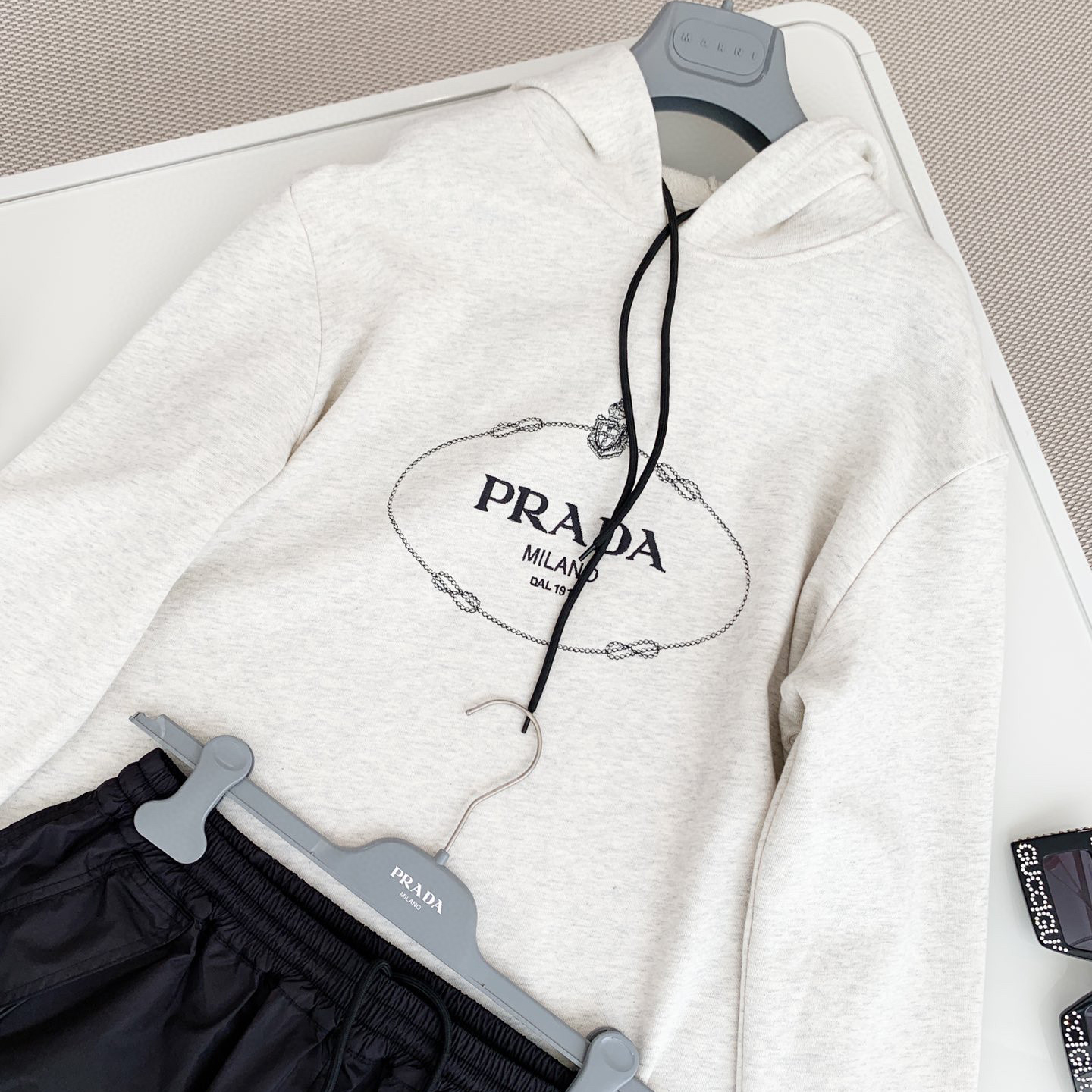 Prada NIGO Woman Long Sleeved Hooded Pullover #nigo21328