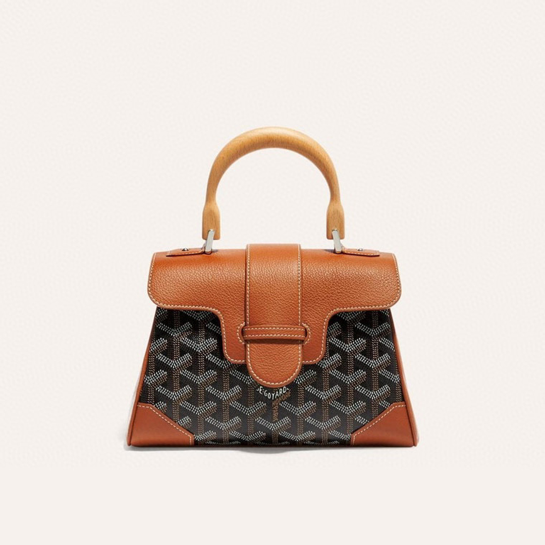 Goyard NIGO Exquisite Leather Printed Carrying Crossbody Bag #nigo21343