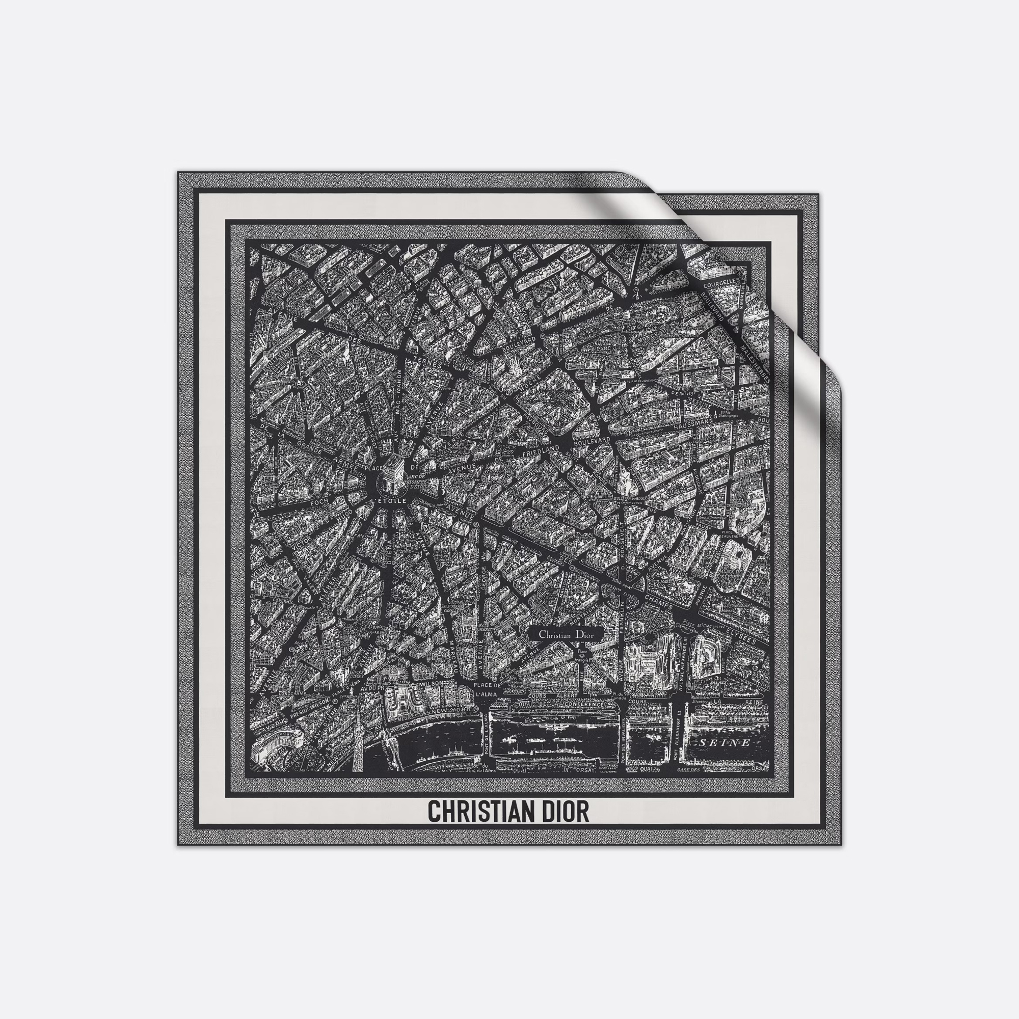 Dior 100% Silk Square Scarf Accessories #nigo21374