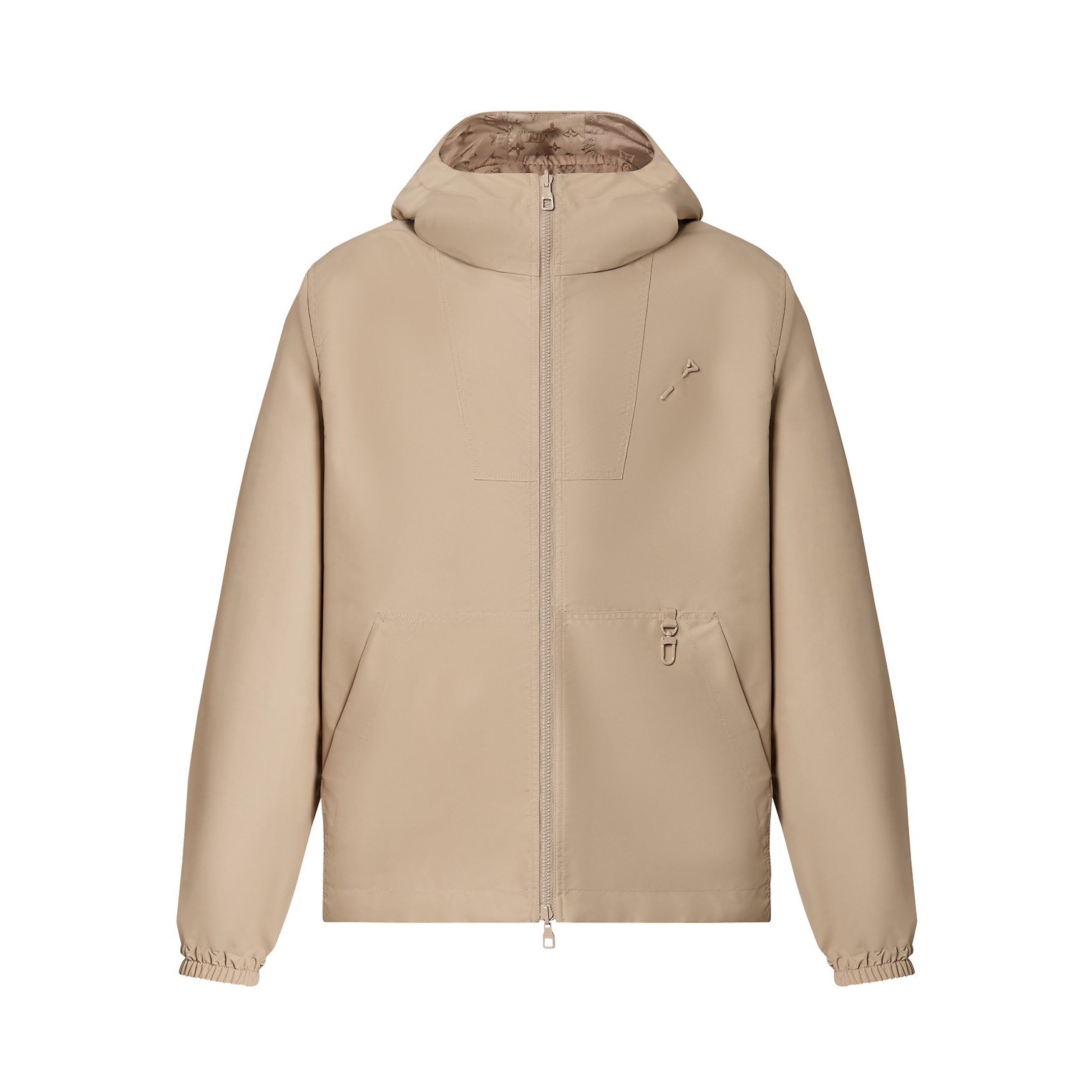 Louis Vuitton NIGO Man Nylon Reversible Windproof Hooded Jacket #nigo94842