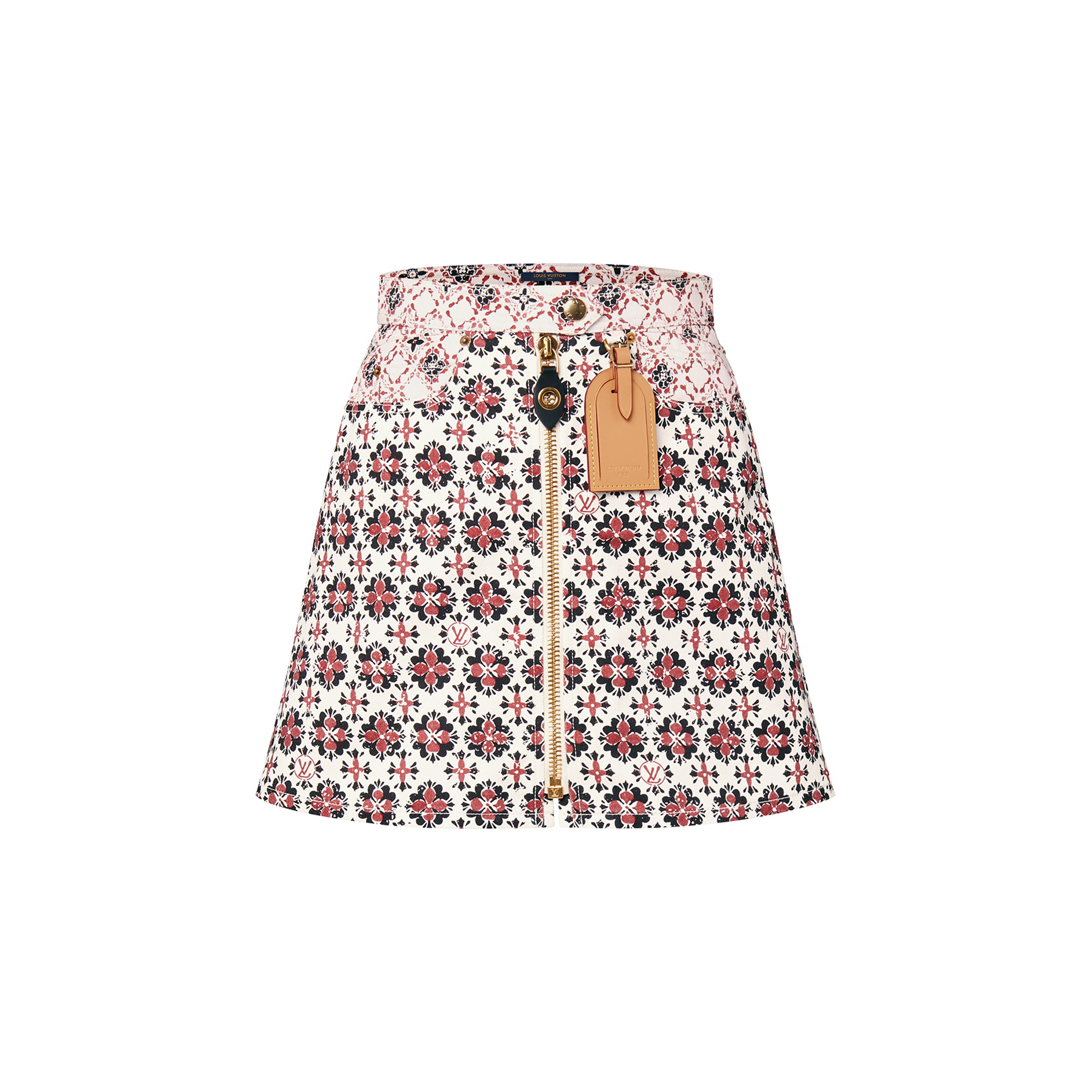 Louis Vuitton NIGO Woman Summer Printed Half Length Short Skirt #nigo21279