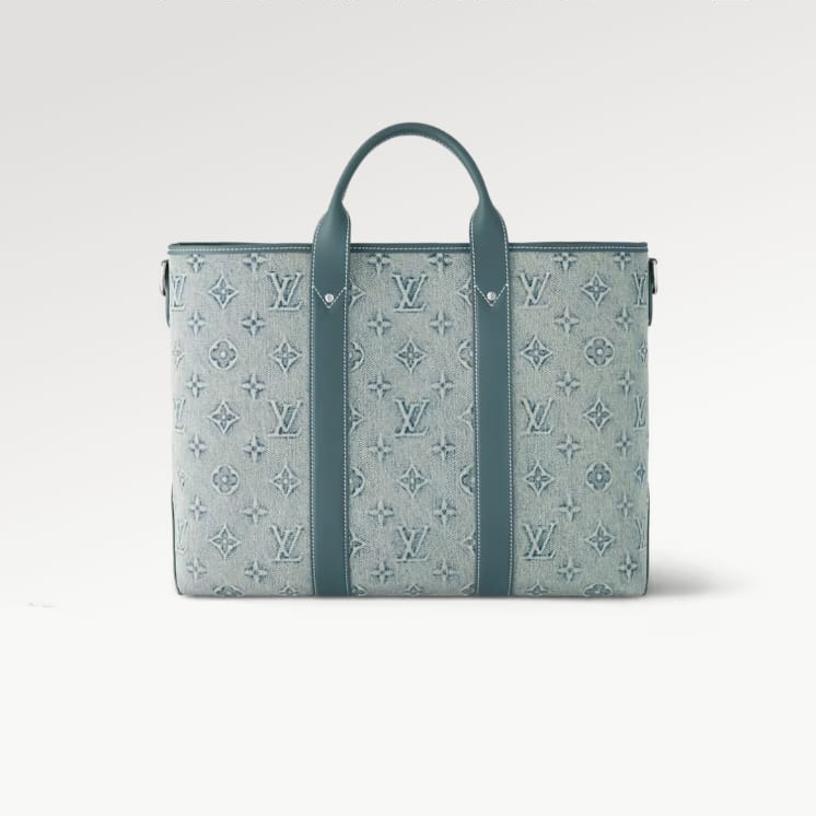 Louis Vuitton NIGO Denim Printed Portable Bag #nigo21387