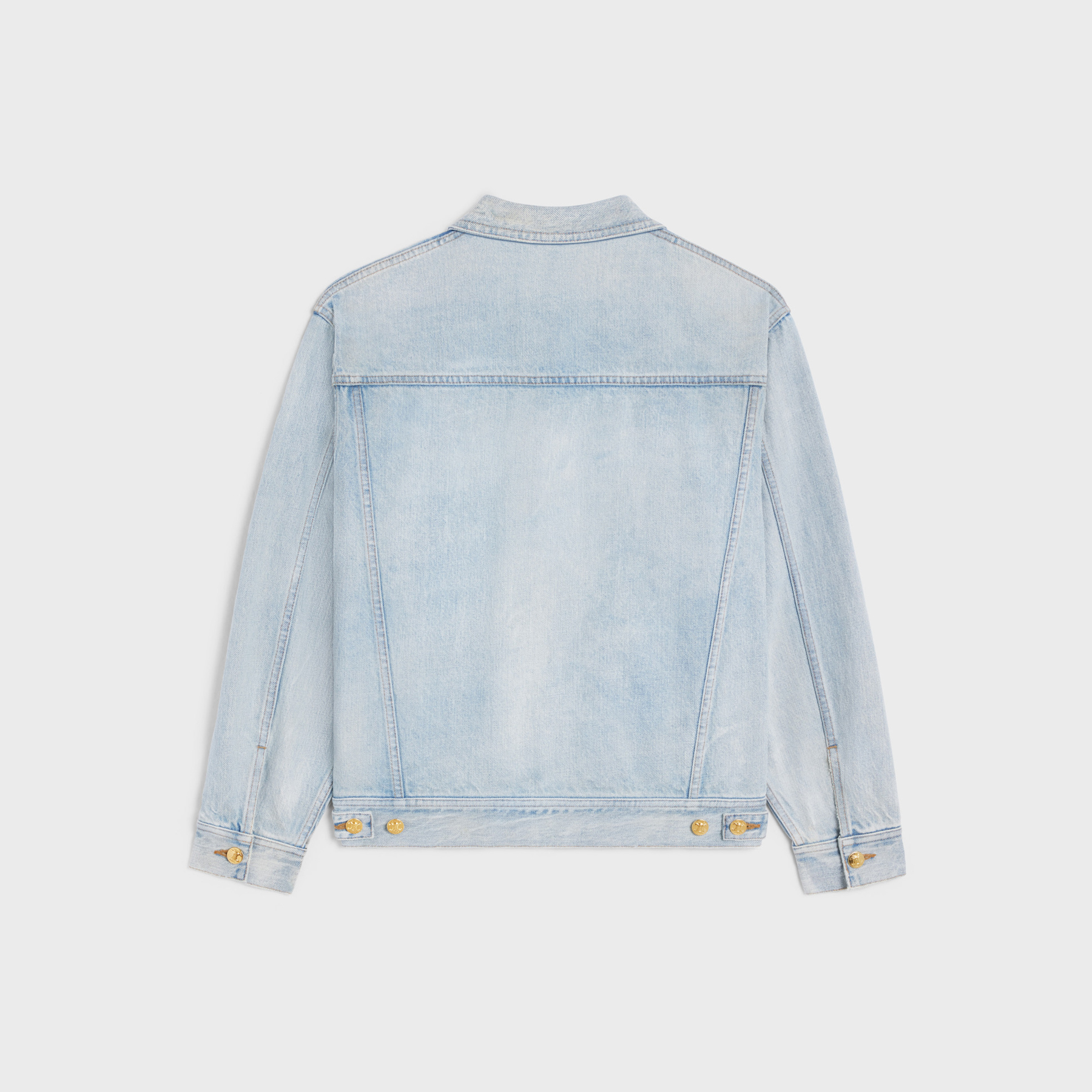 Celine NIGO Woman Long Sleeve Light Color Jean Jacket #nigo21292