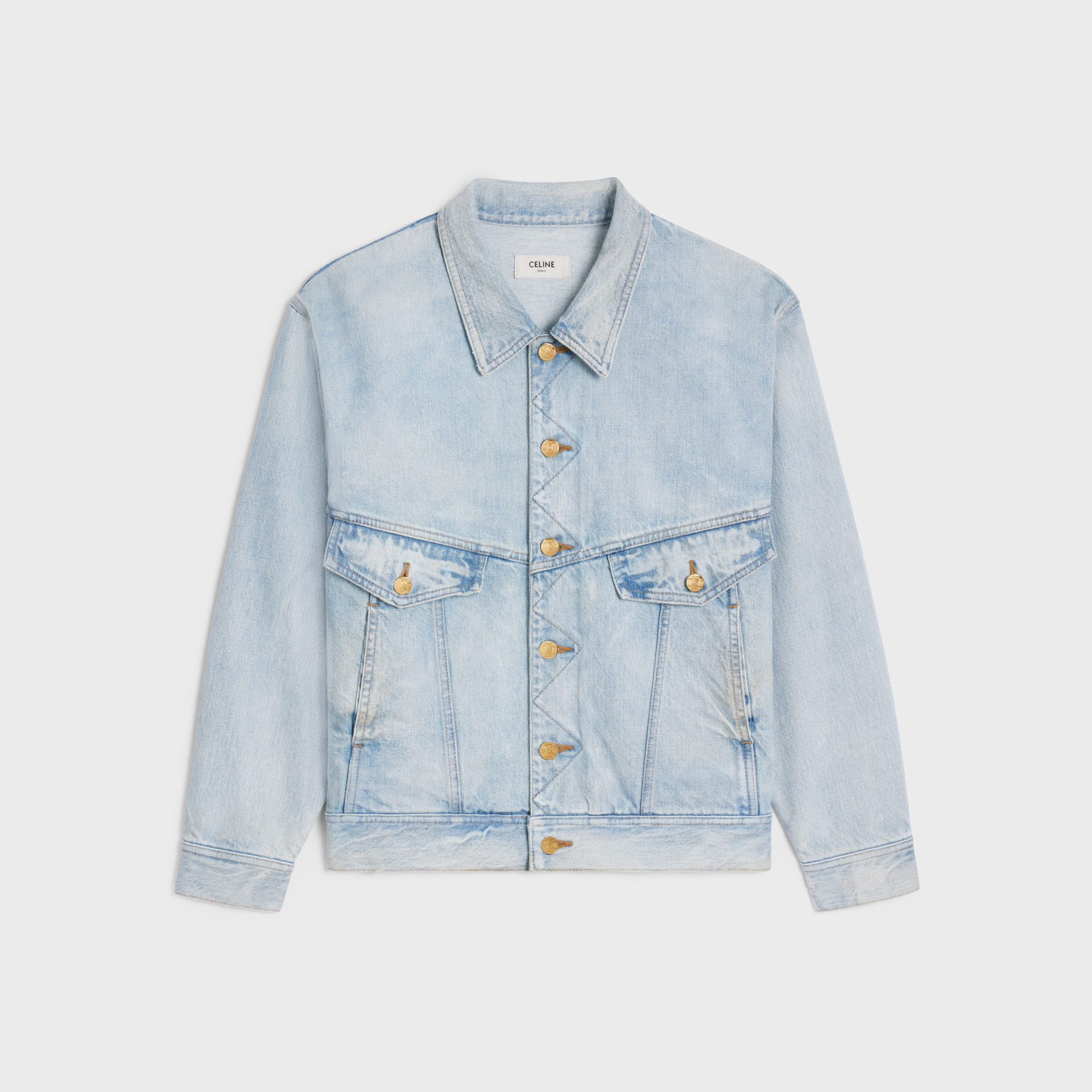 Celine NIGO Woman Long Sleeve Light Color Jean Jacket #nigo21292