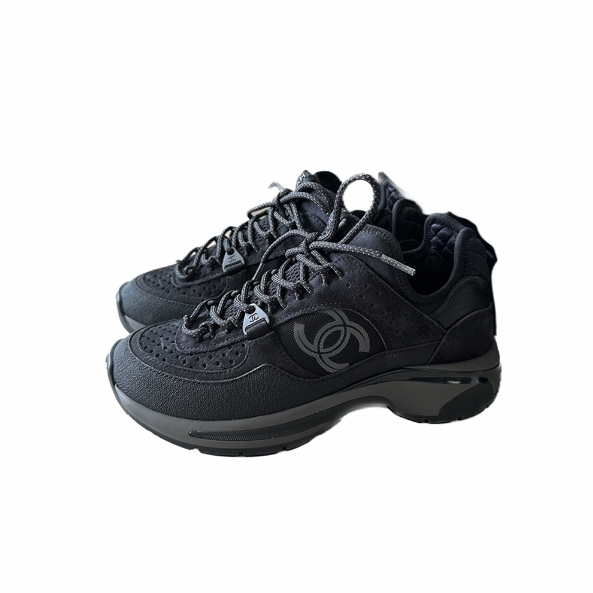 Chanel NIGO Lace Up Sports Casual Shoes #nigo21315