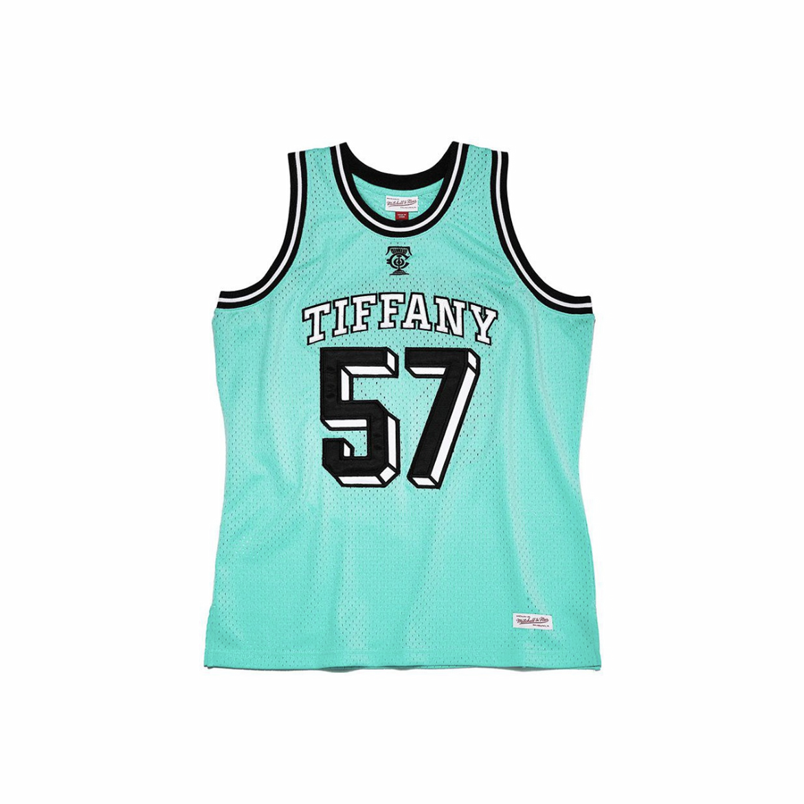 NIGO Tiffany & Co. Summer Breathable Basketball Uniform Short Sleeved T-shirt #nigo21420