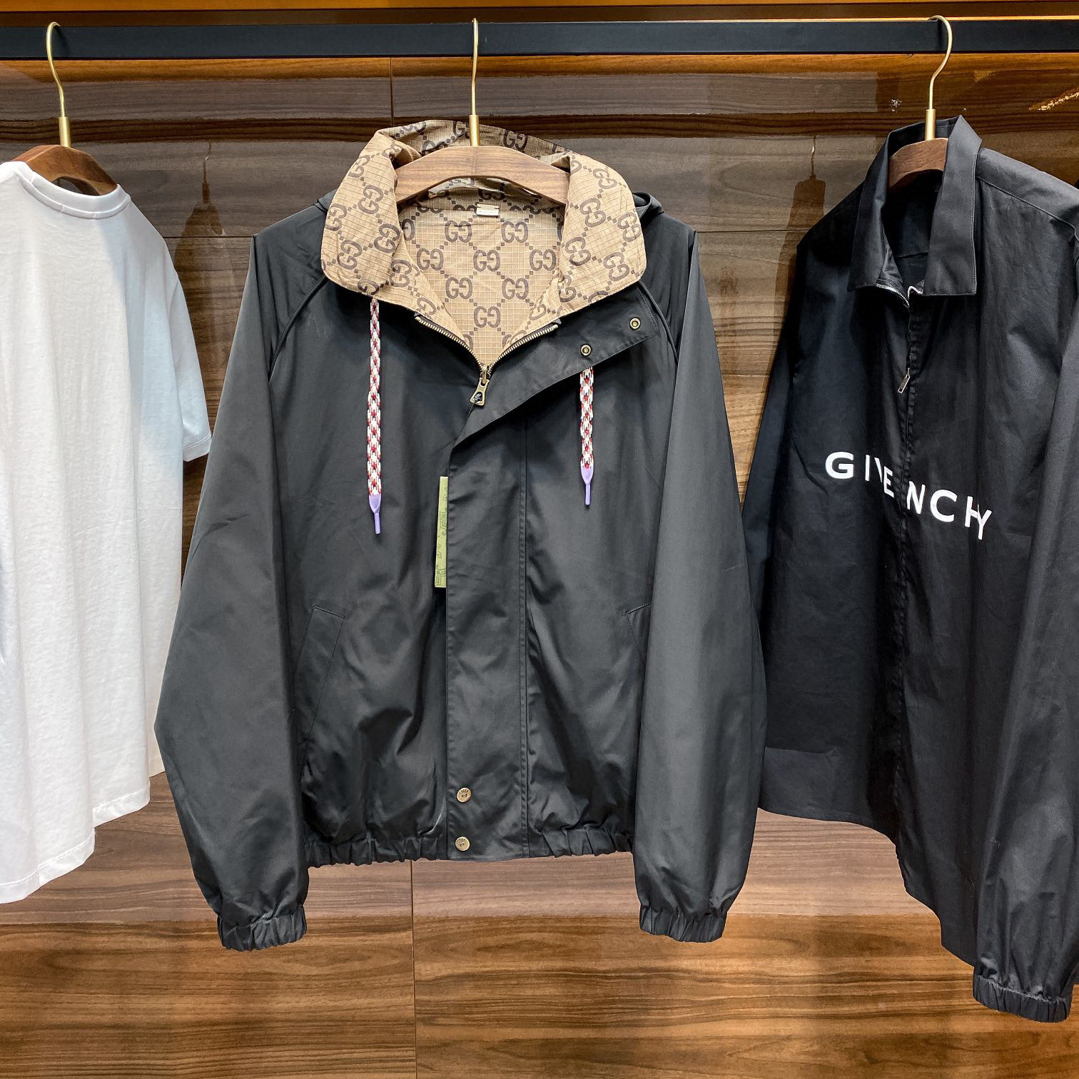 Gucci NIGO Reversible Zip Hooded Jacket #nigo94966