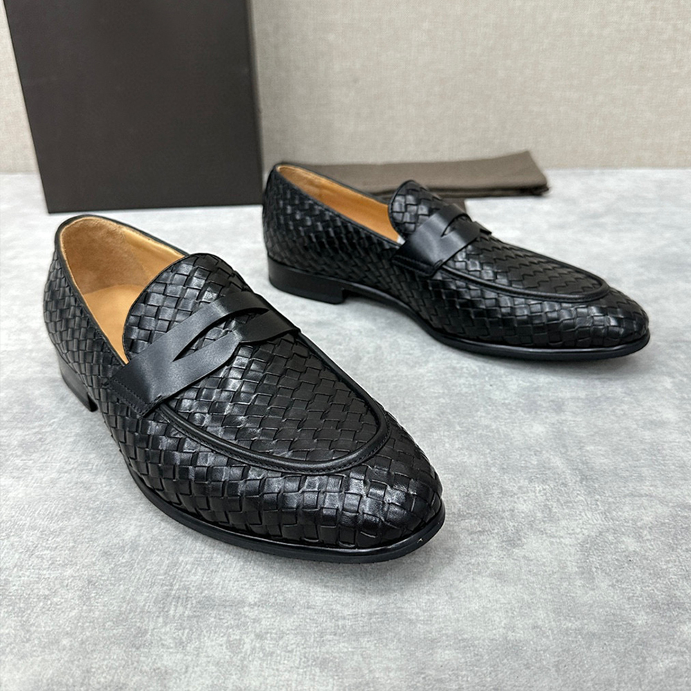 Bottega Veneta NIGO Men's Loafers Leather Shoes #nigo6151