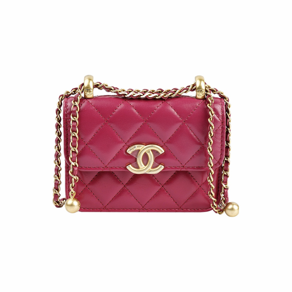 Chanel NIGO Red Compact And Exquisite Chain Bag #nigo21426