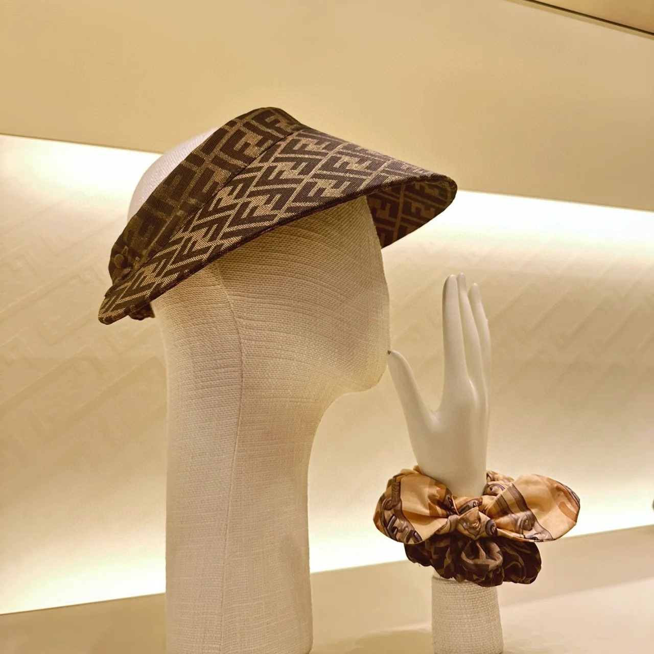 Fendi NIGO Summer Sun Shading Printed Sun Hat #nigo21422