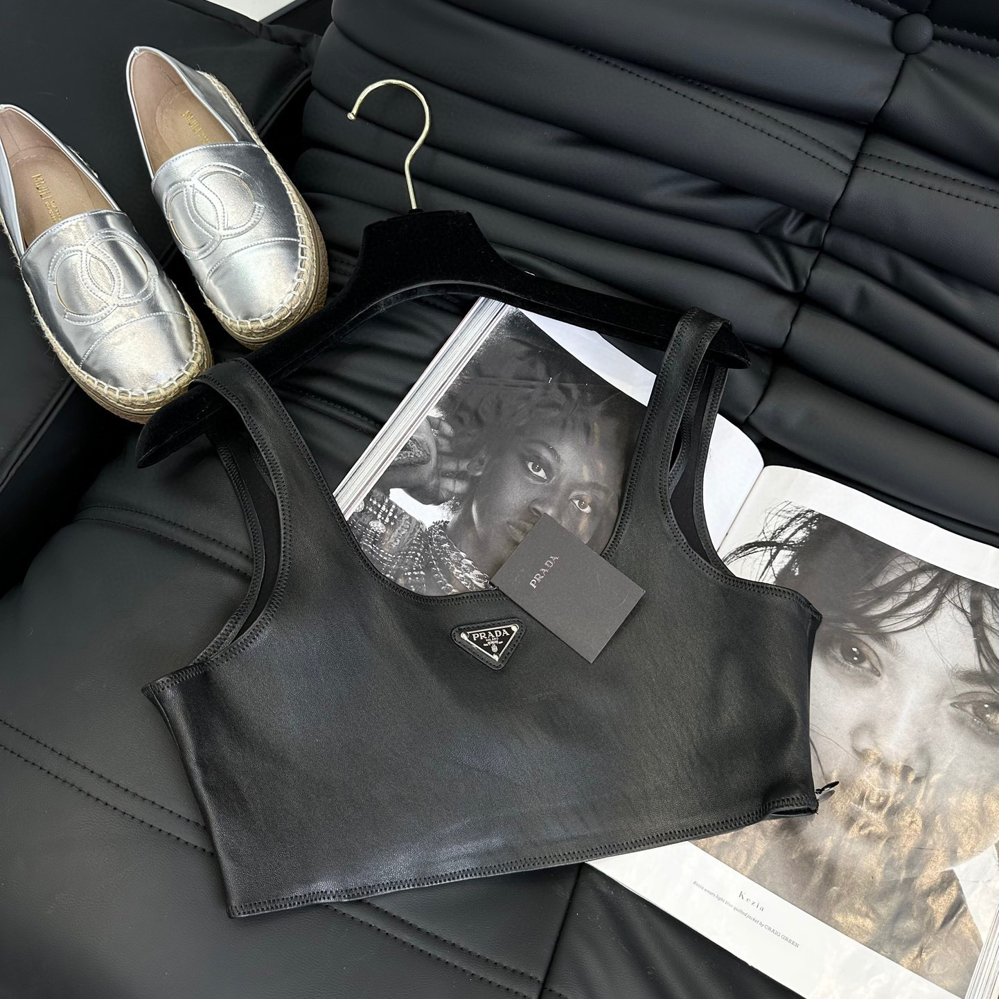 Prada NIGO Woman Black Camisole #nigo21241