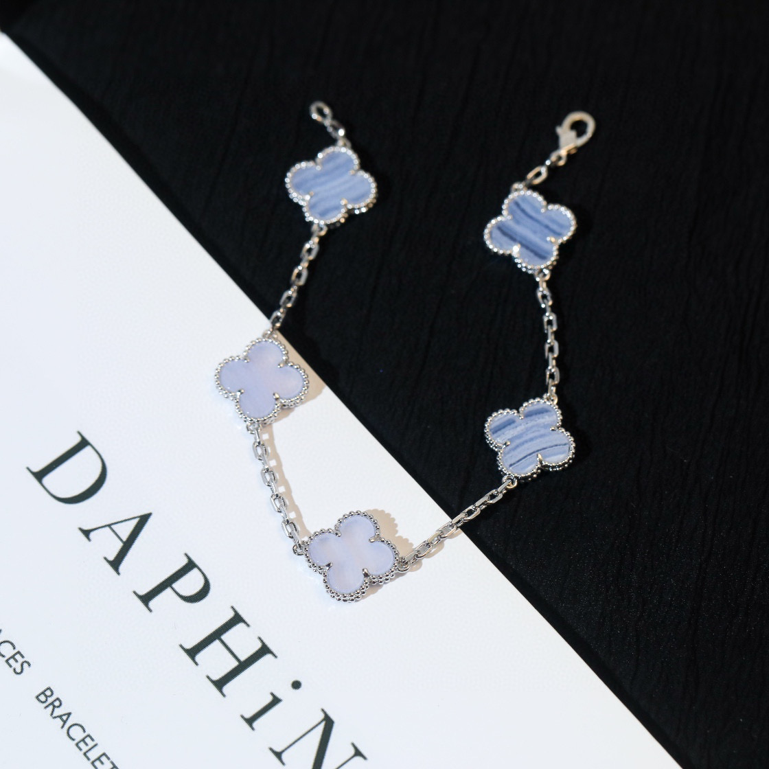 VanCleef&Arpels NIGO Blue Bright Diamond Bracelet Accessories #nigo84162