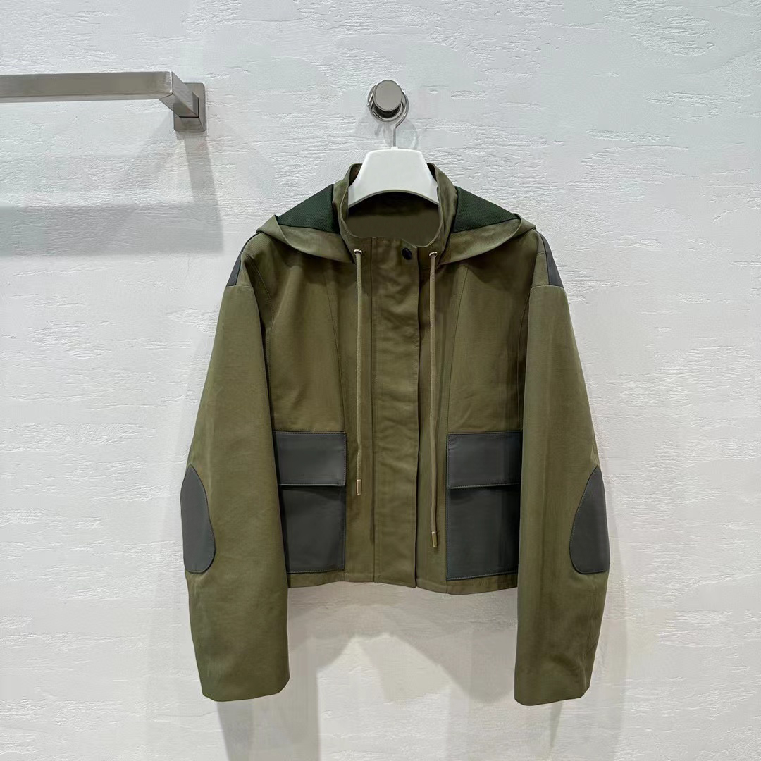 Loewe NIGO Woman Hooded Short Jacket Coat Ngvp #nigo6215