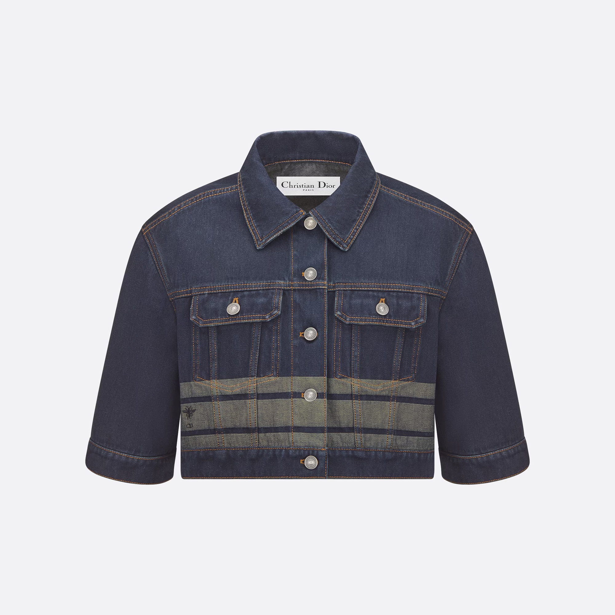 Dior NIGO Denim Short Sleeved Jacket #nigo21393