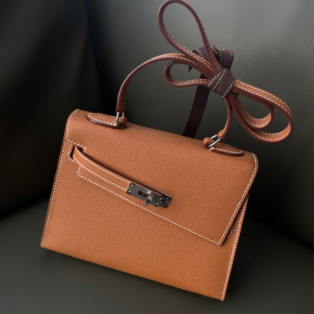 Hermes NIGO Casual Leather Shoulder Bag Ngvp #nigo5245