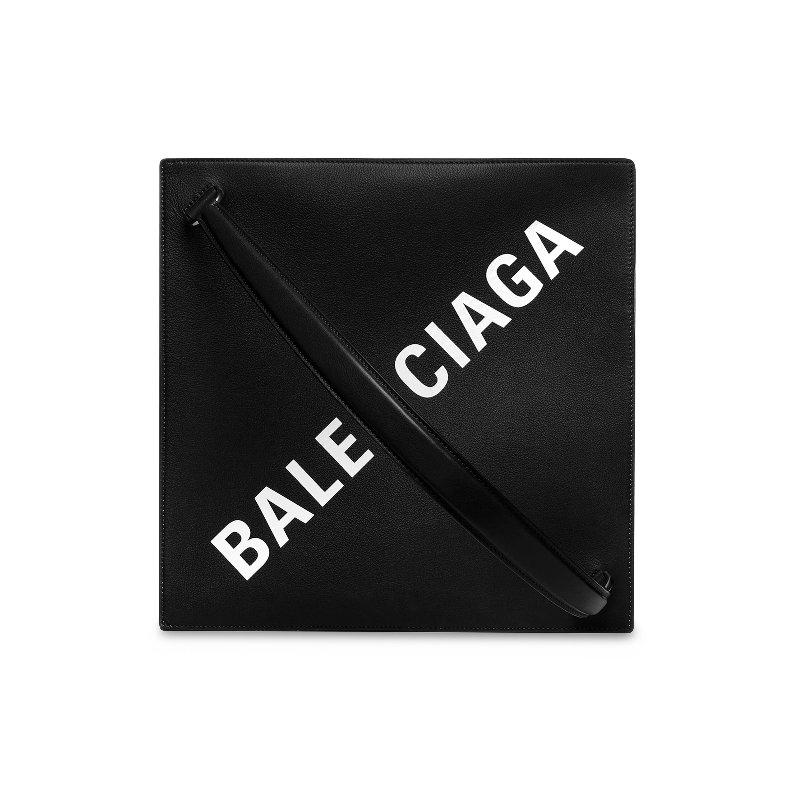 Balenciaga NIGO Black Leather Letter Carrying Bag #nigo21244