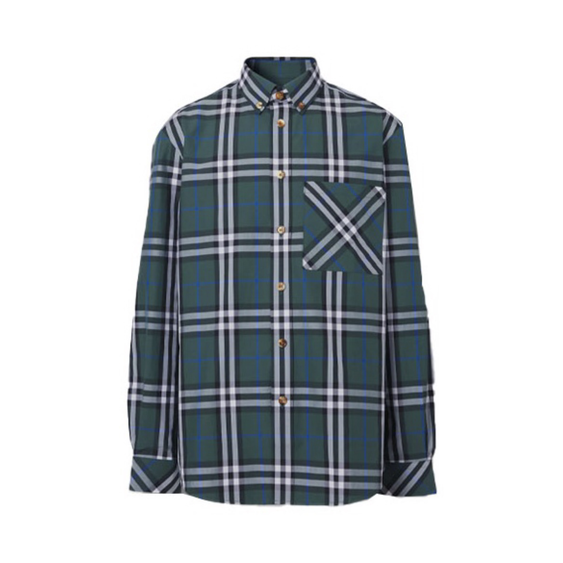 Burberry NIGO Man Plaid Long Sleeve Shirt #nigo94923