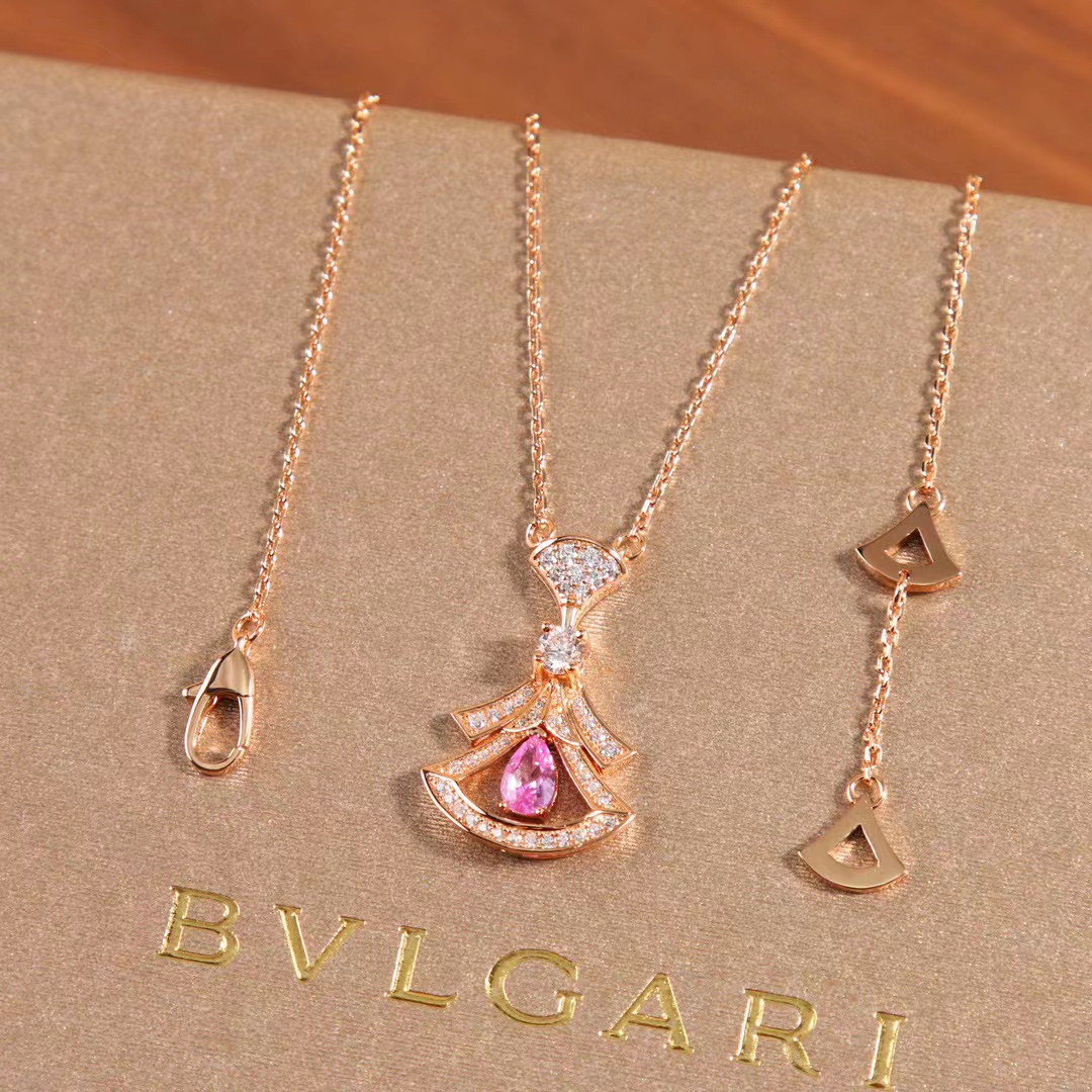 BVLGARI NIGO Bright Diamond Chain Necklace Accessories #nigo84159