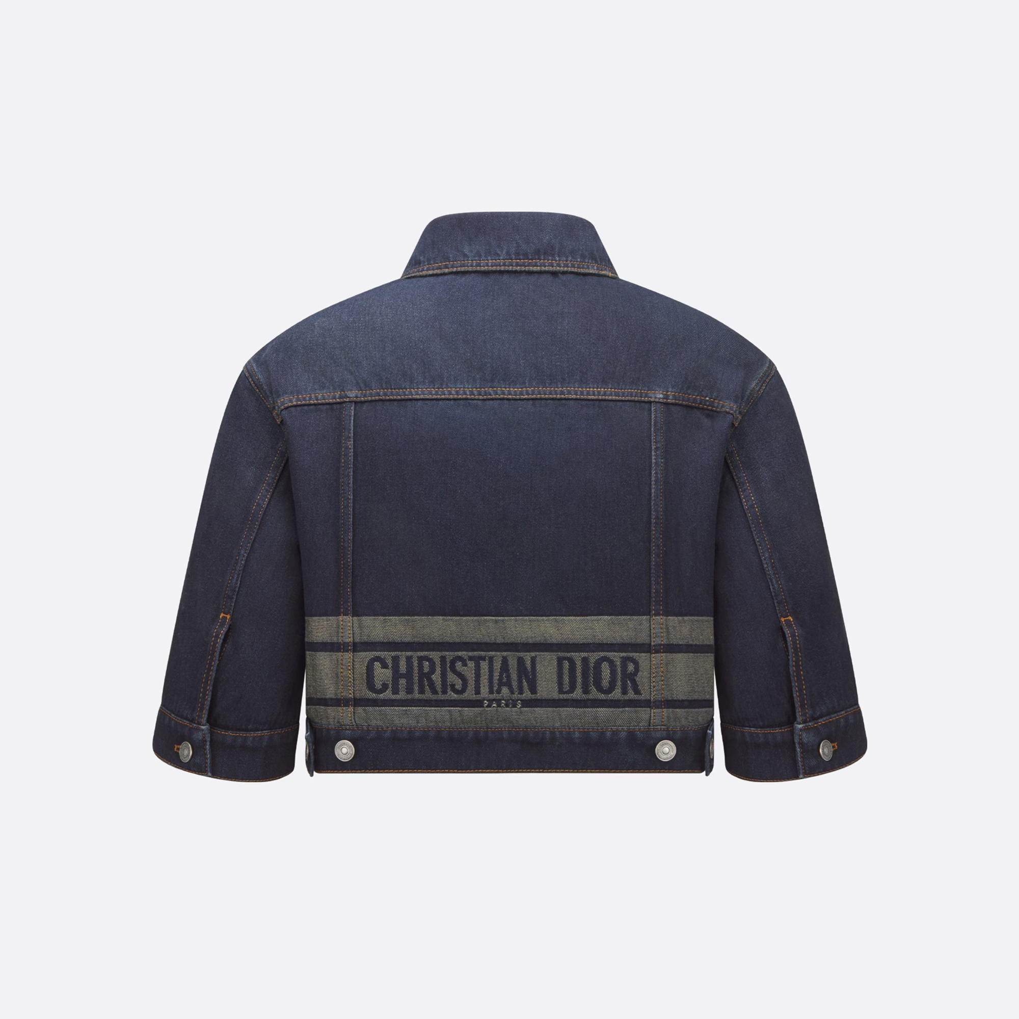 Dior NIGO Denim Short Sleeved Jacket #nigo21393