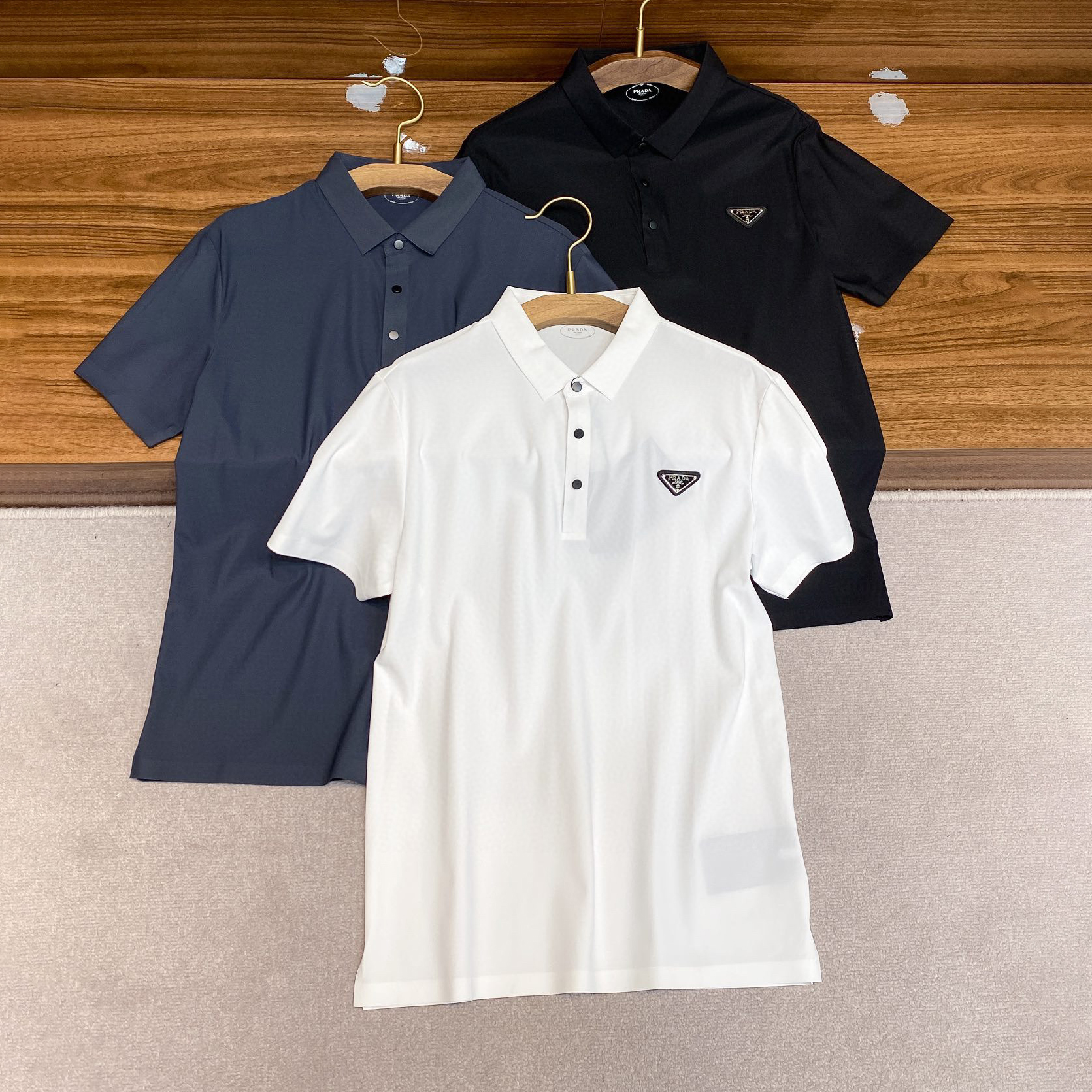 Prada NIGO Men's Short Sleeve Polo Shirt T-Shirt #nigo94851