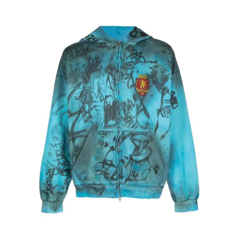 Balenciaga NIGO Pure Cotton Candy Colored Long Sleeved Jacket #nigo57421