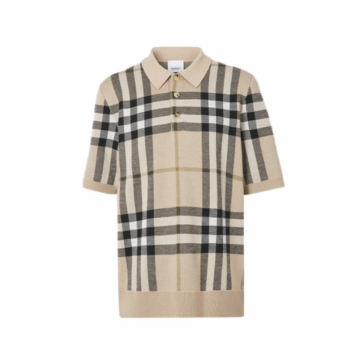 Burberry NIGO Knitted POLO Shirt Short Sleeved T-shirt #nigo29146