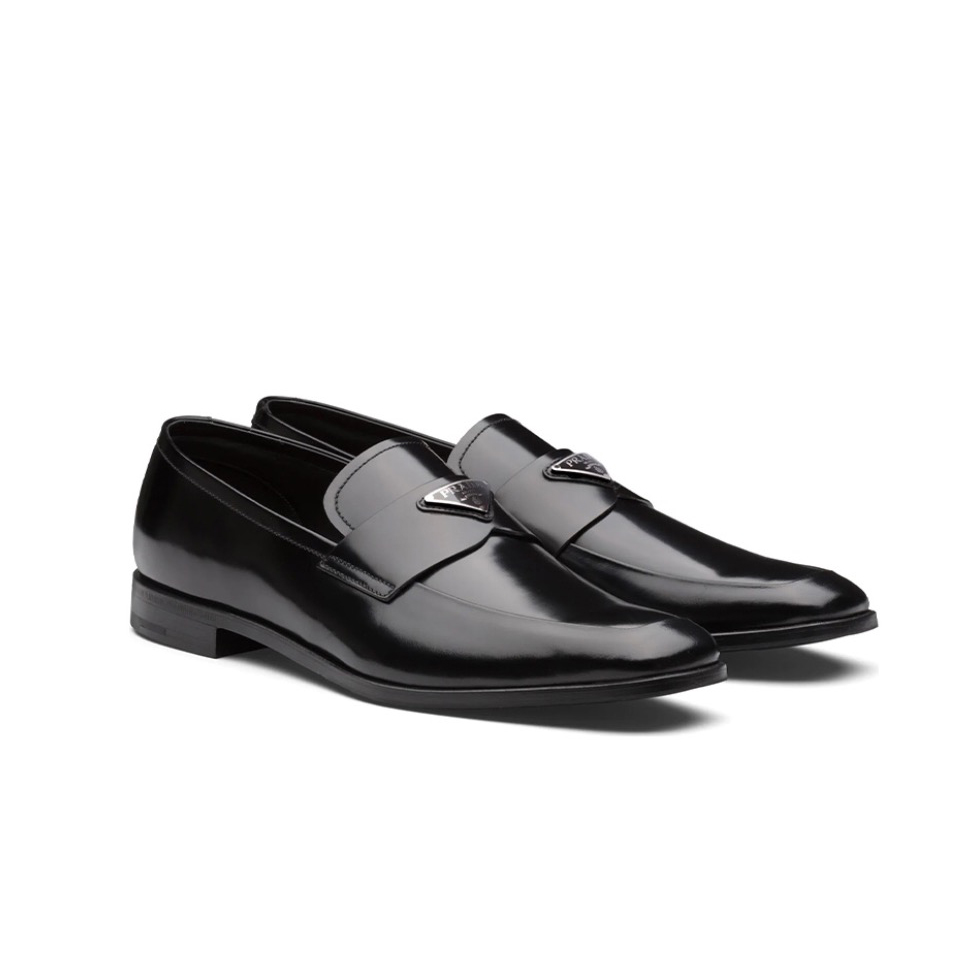 Prada NIGO Men's Loafers Leather Shoes #nigo94886