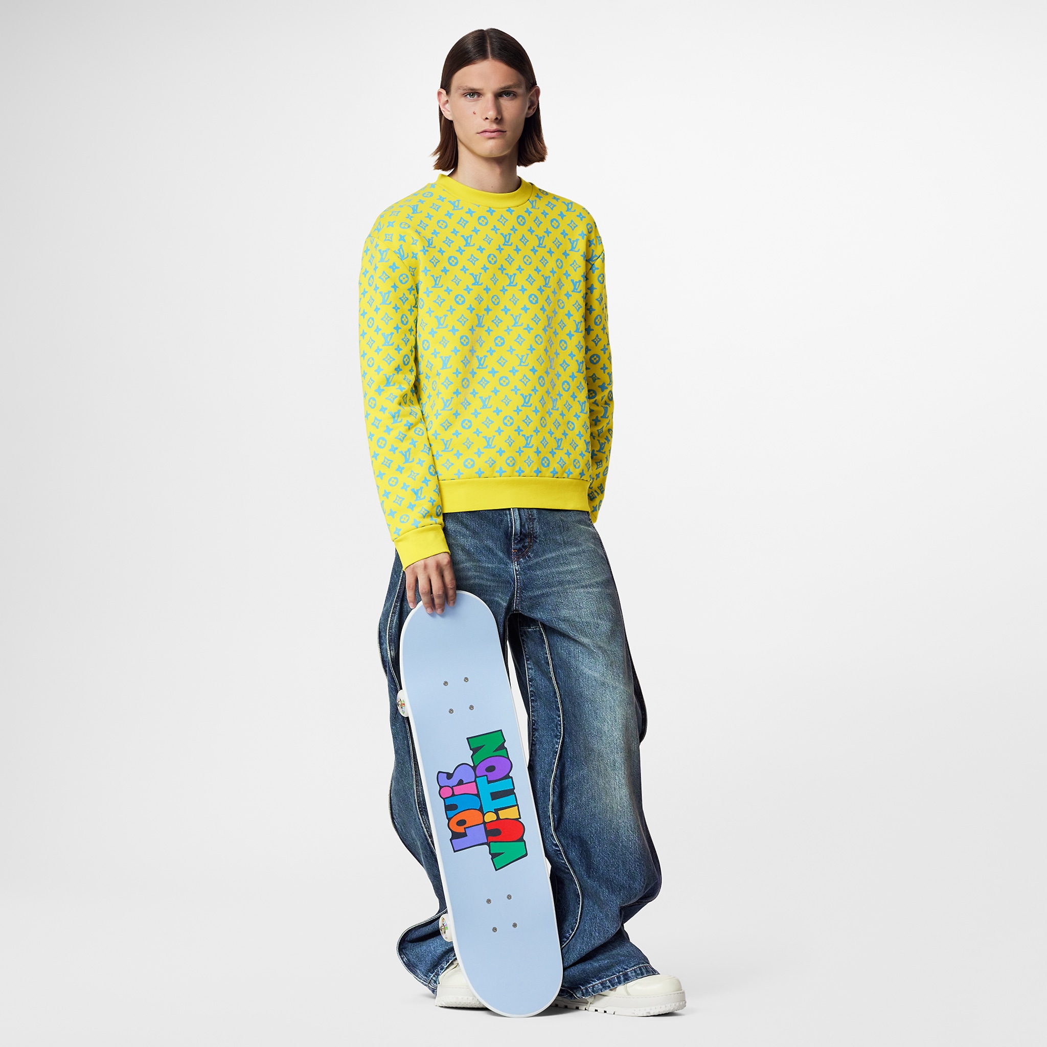 Louis Vuitton NIGO Maple Material Skateboard Skate #nigo94473