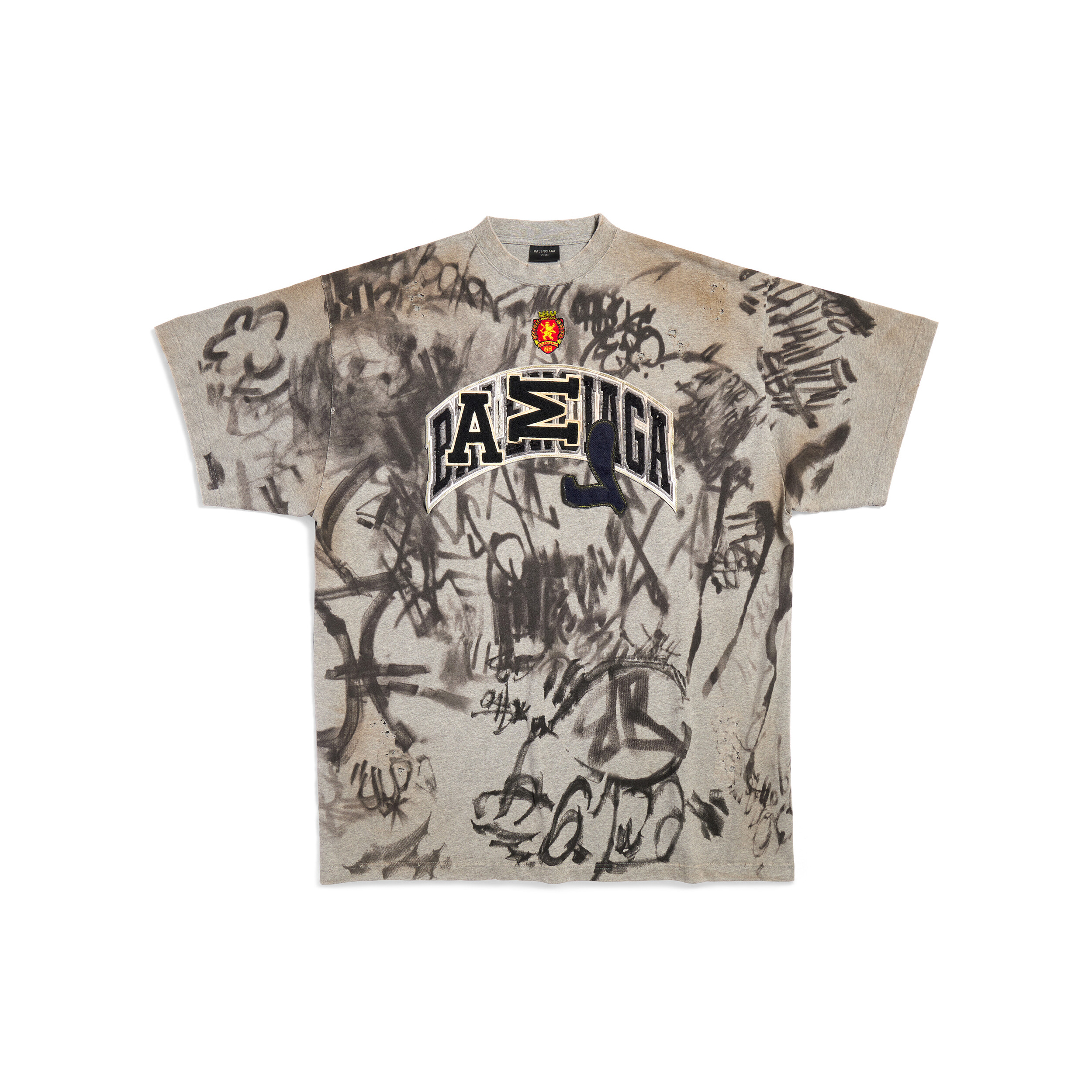 Balenciaga NIGO Summer Cotton Loose Short Sleeve T-shirt #nigo57422