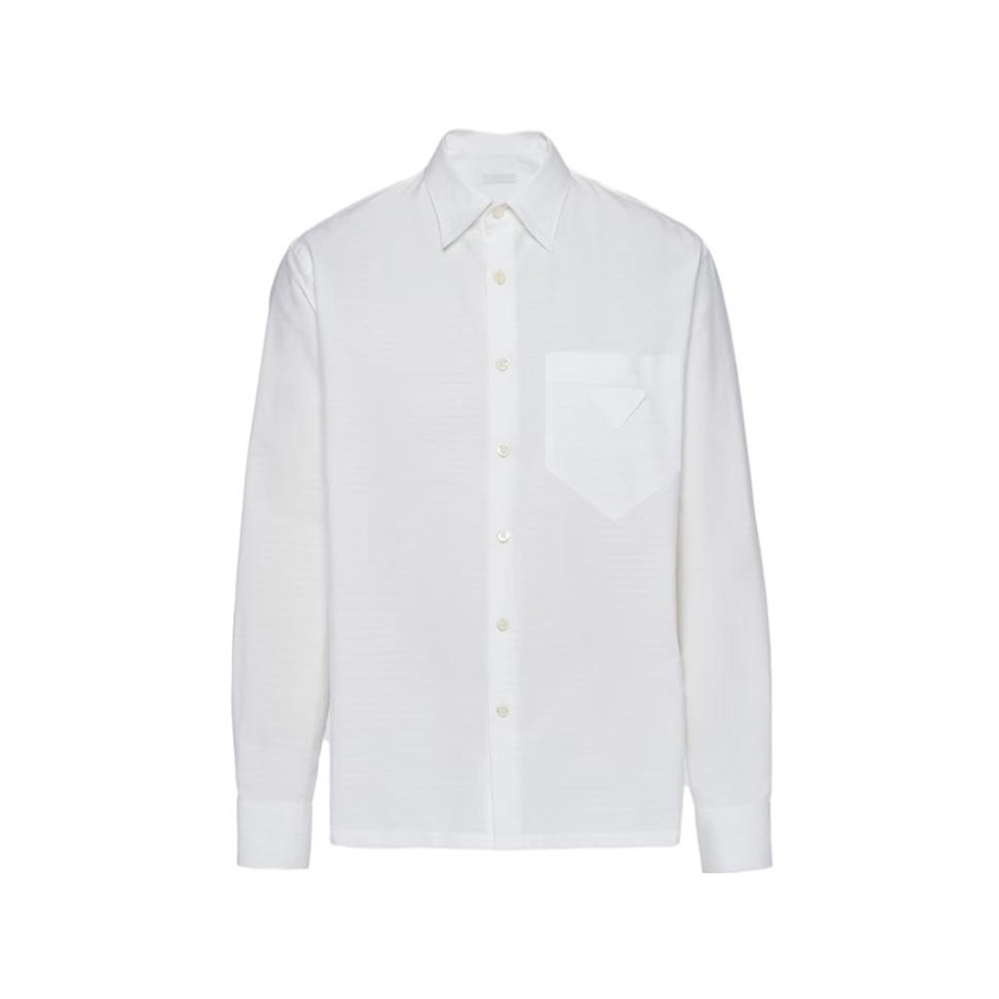 Prada NIGO Man Long Sleeved Shirt Lapel #nigo6164